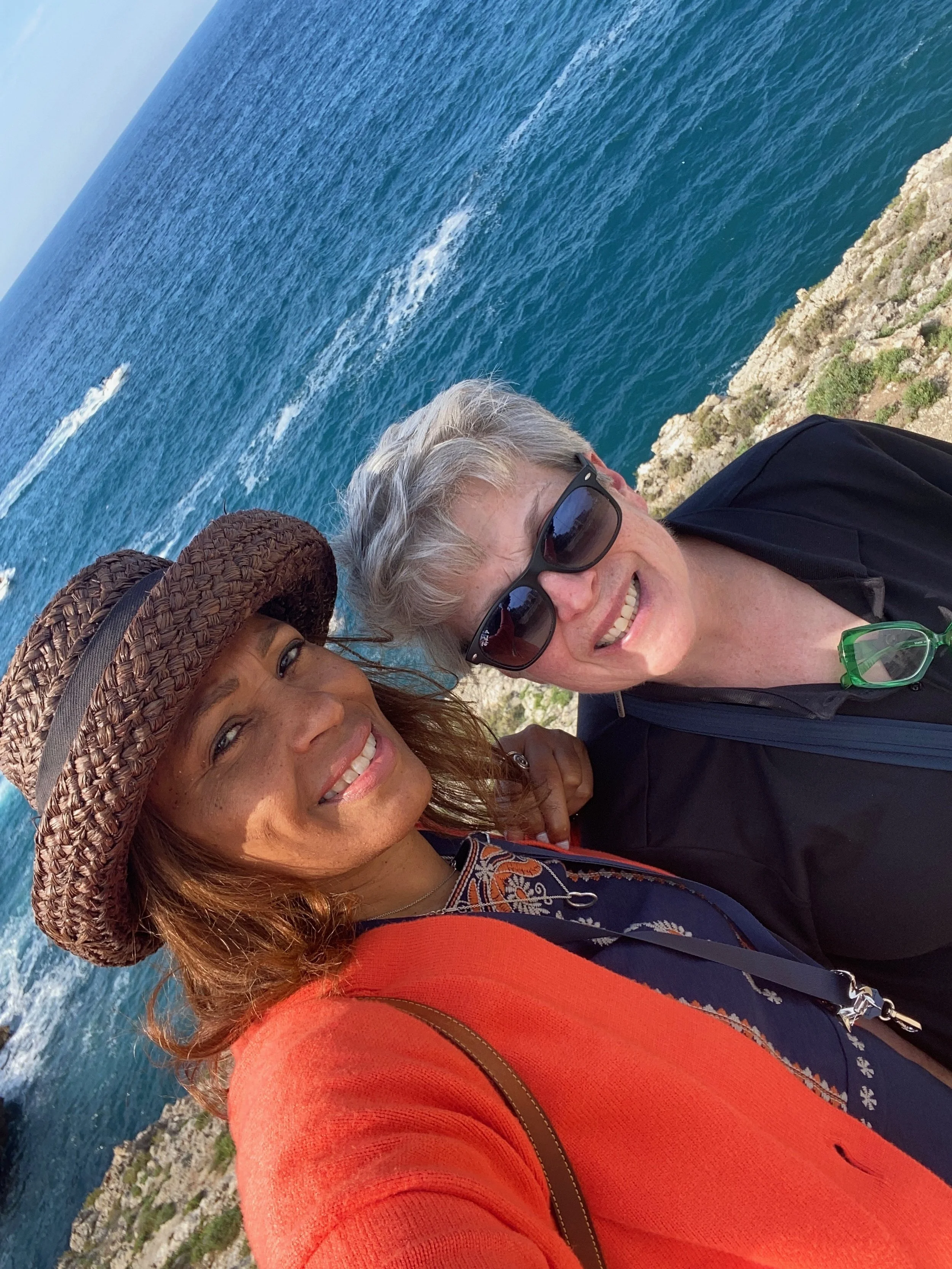 Monica and I at Trani