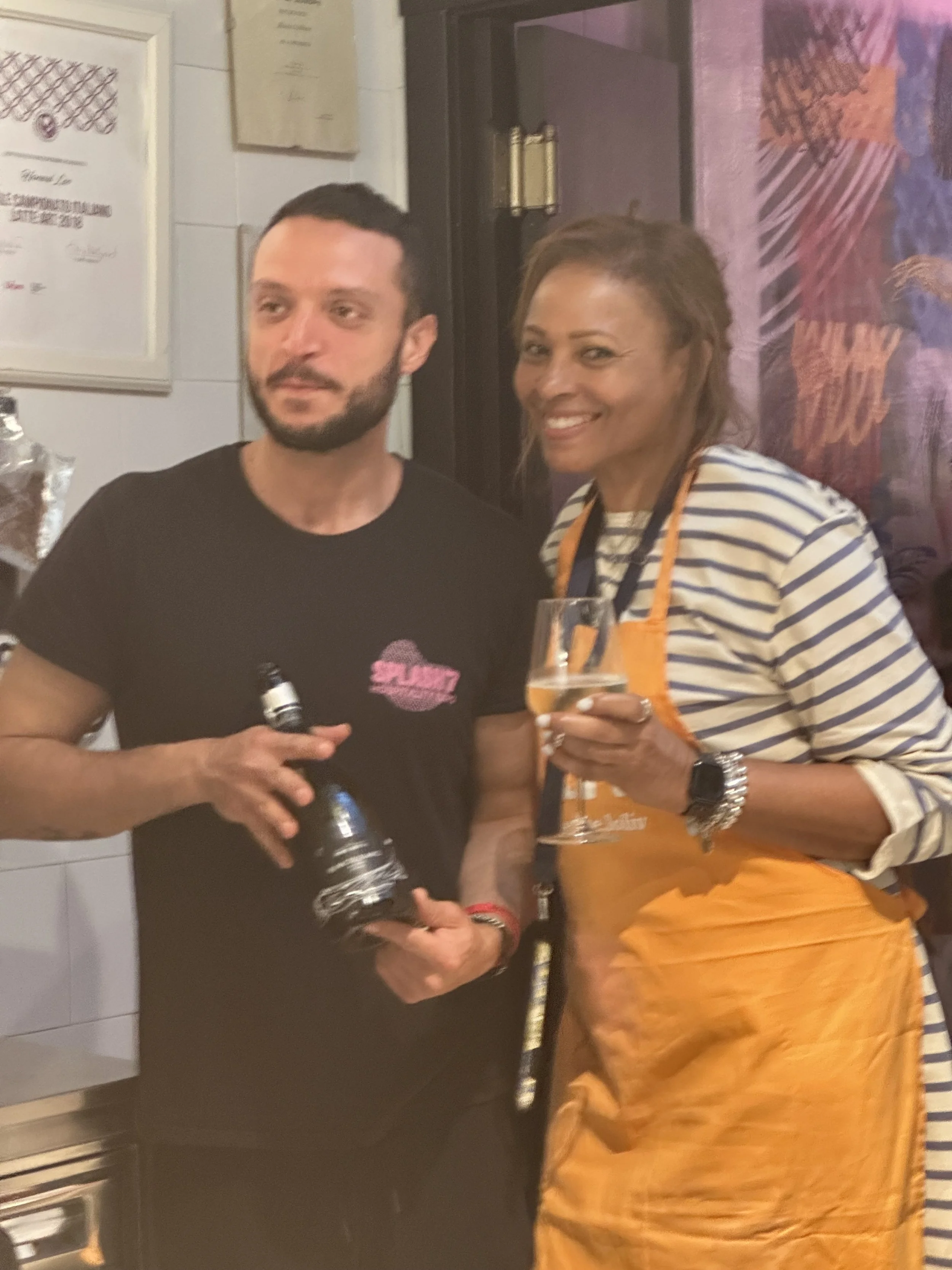 See - Wherever we go, men want to have their photo taken with Monica