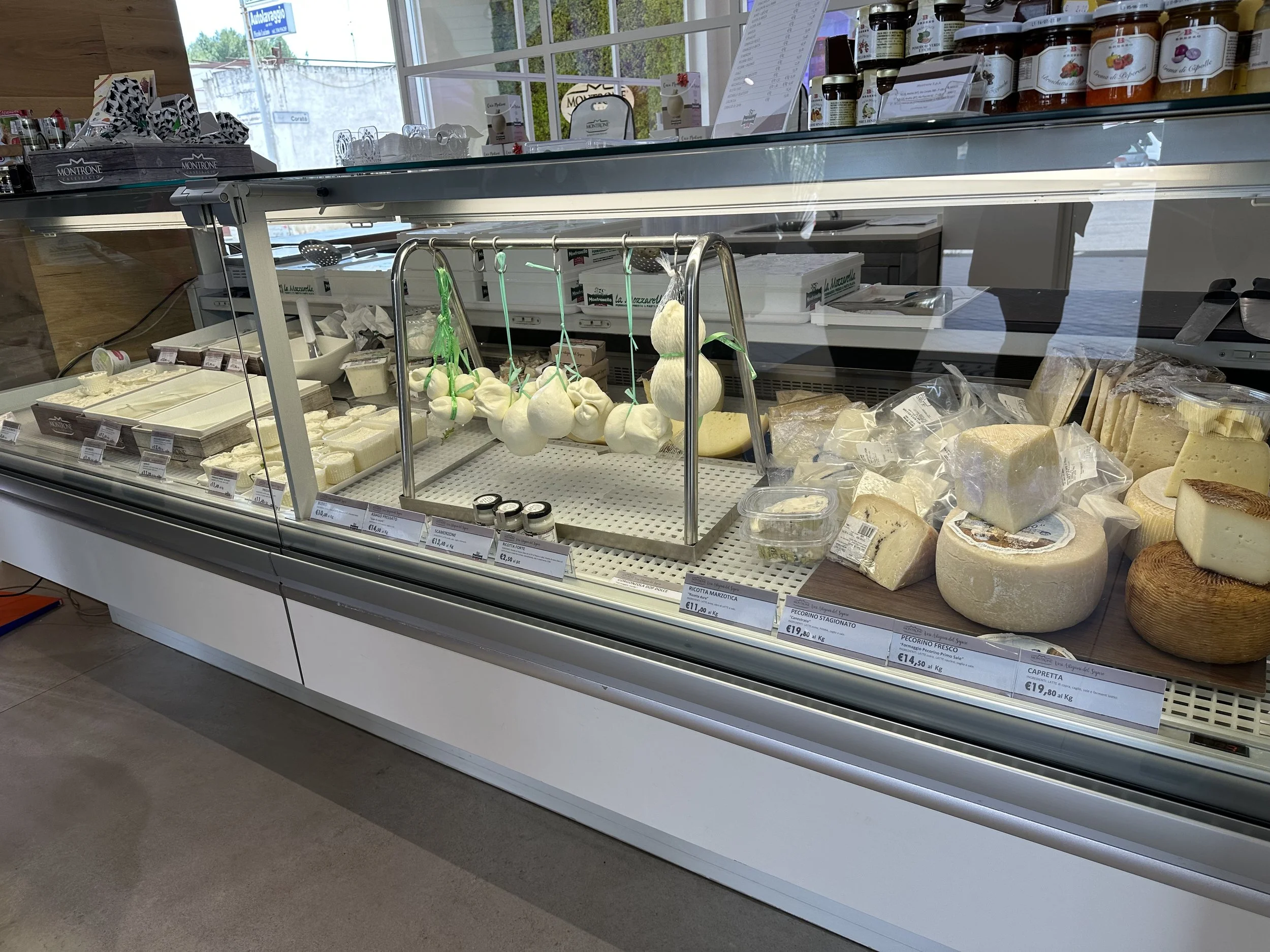 Cheese tasting in Andria. I LOVE CHEESE