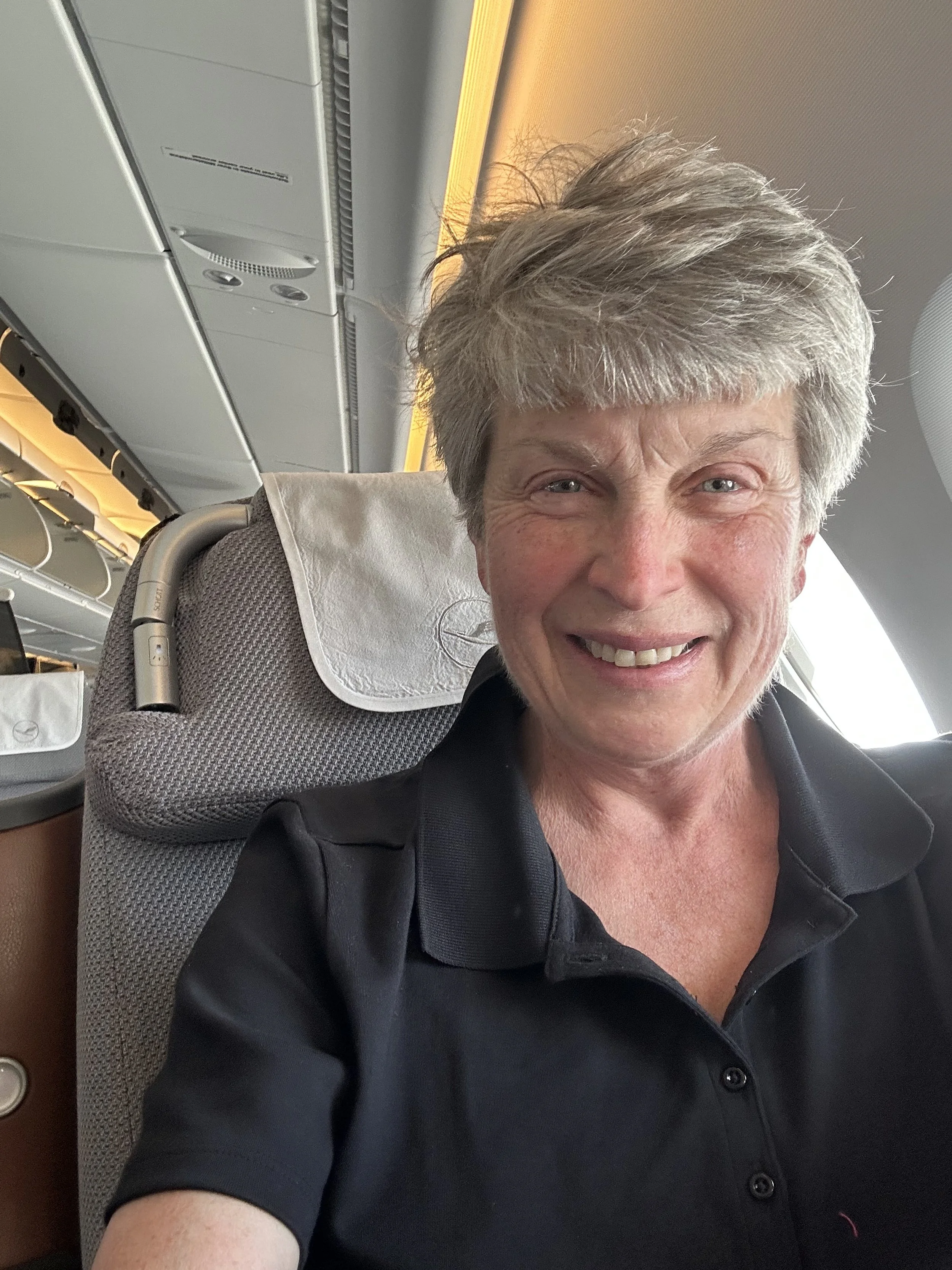On the plane and headed home!!