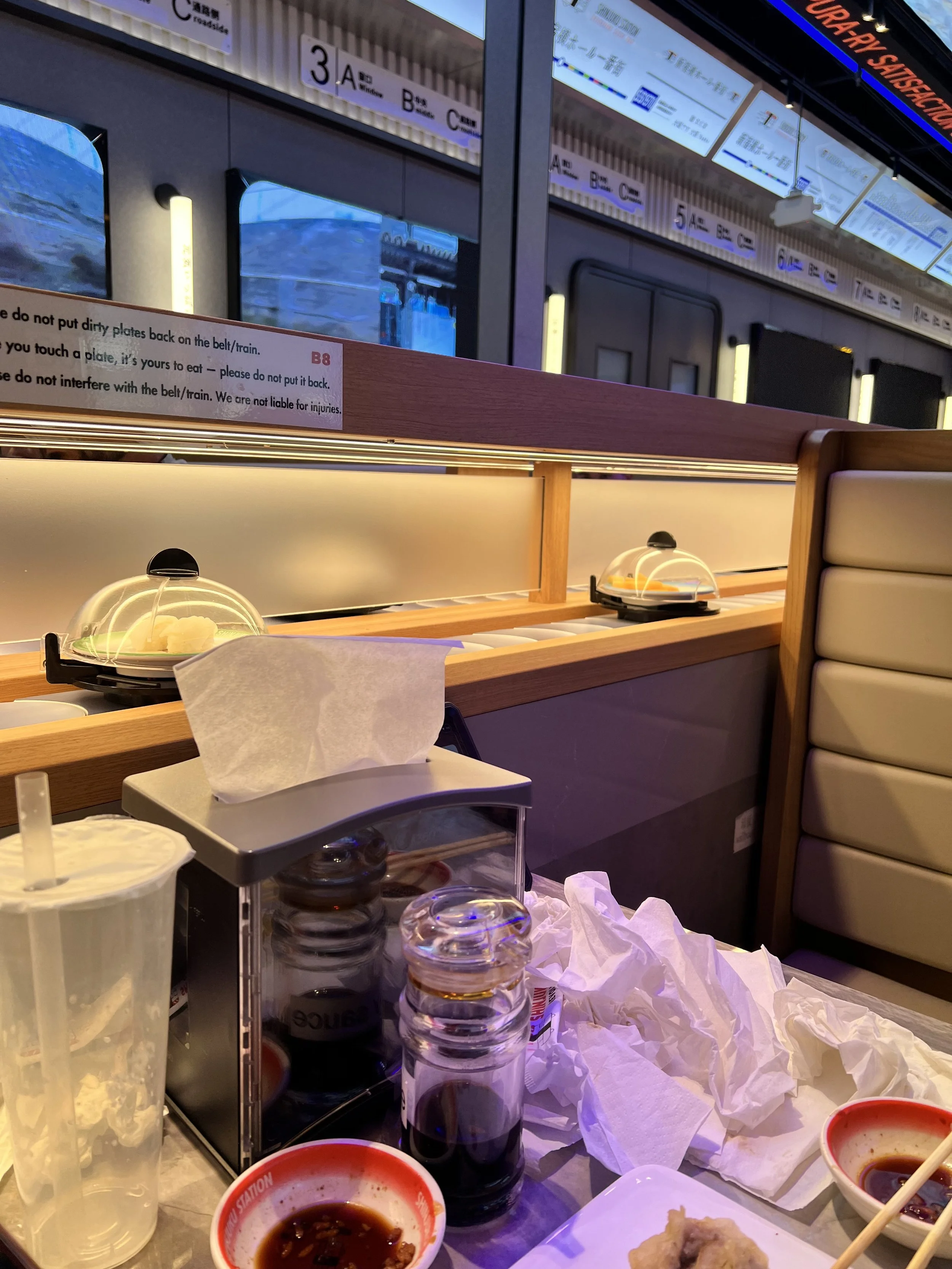 Adventure 4 - Shinjuku Station - Revolving Sushi Bar, South Plainfield