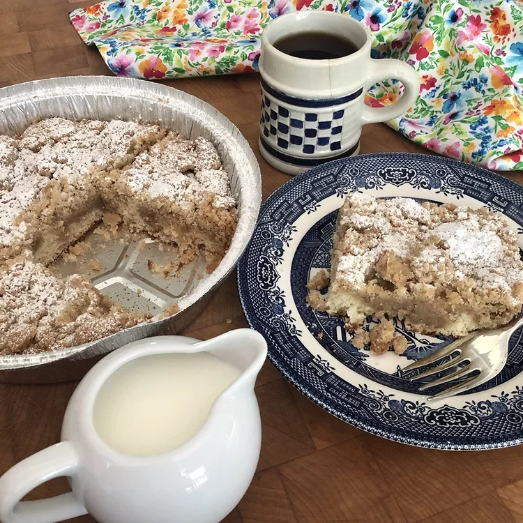 Pick up NY Style Crumb Cake