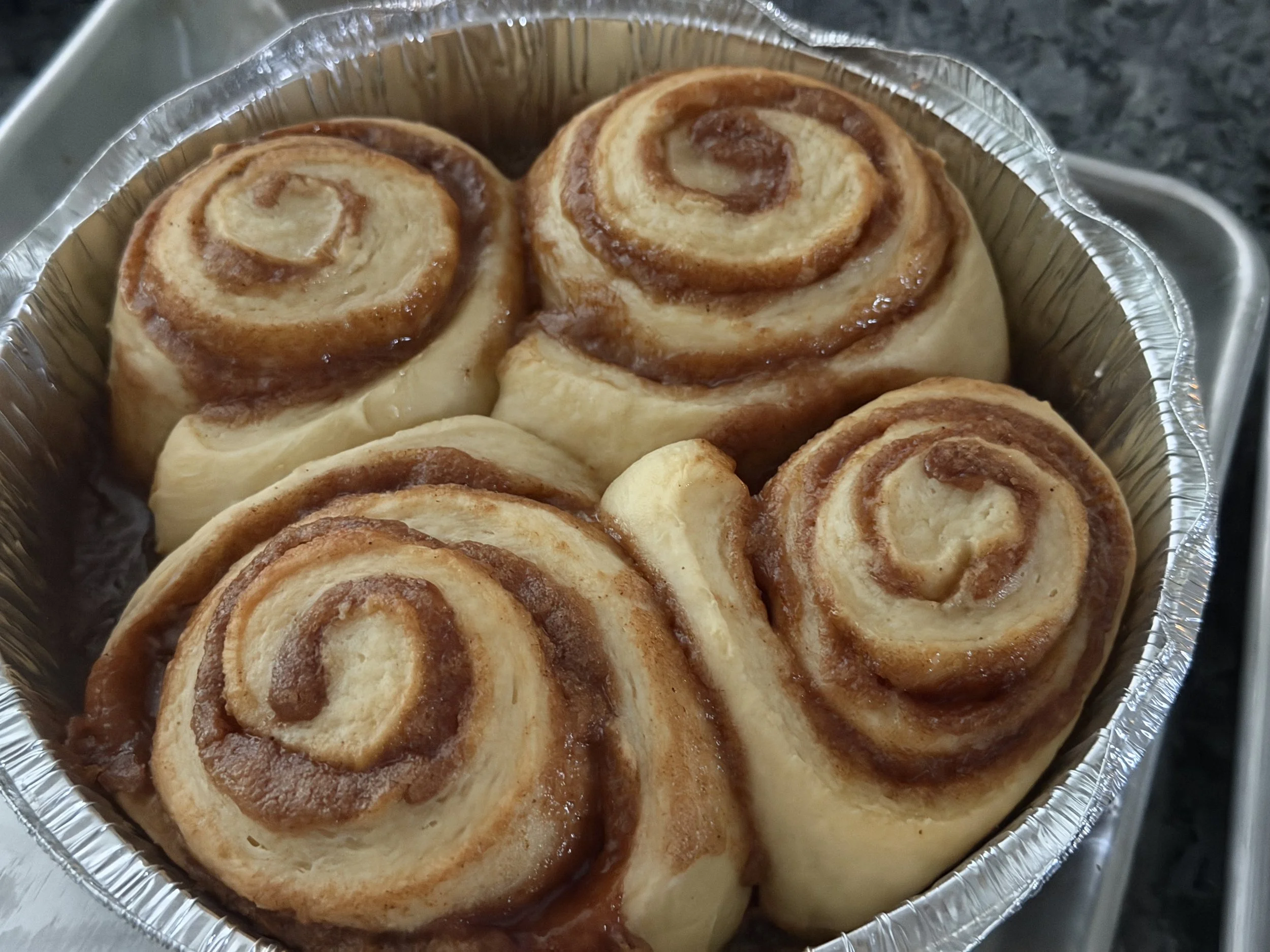 Order Cinnamon Buns for October 3rd.