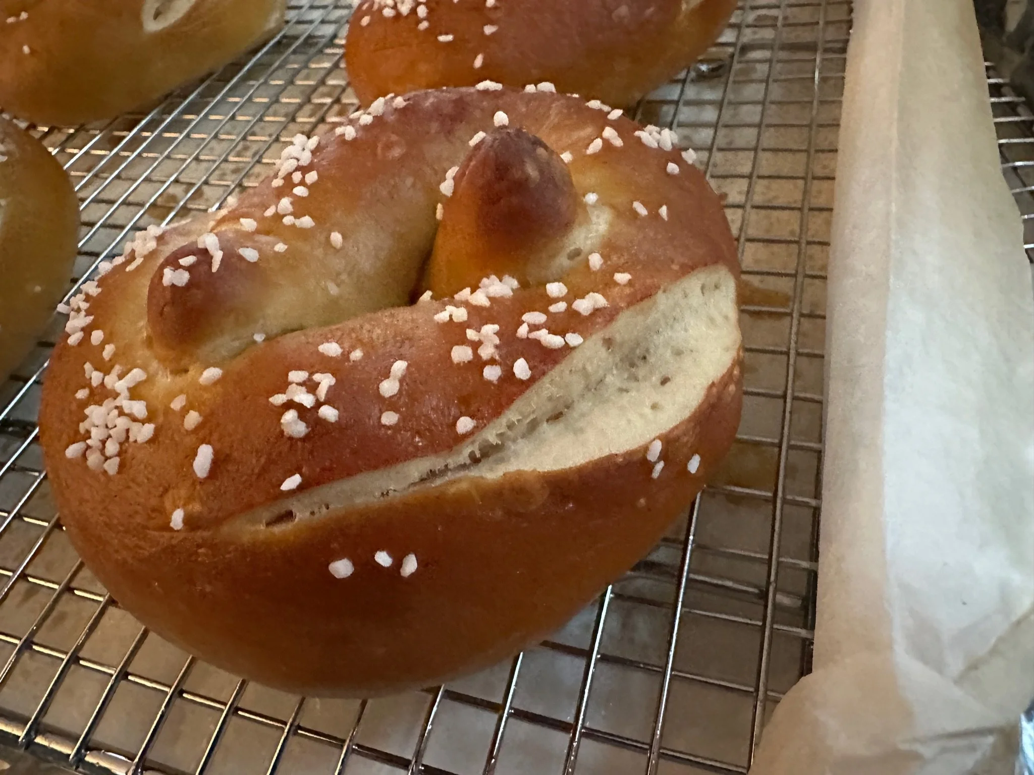 Traditional Bavarian Pretzel