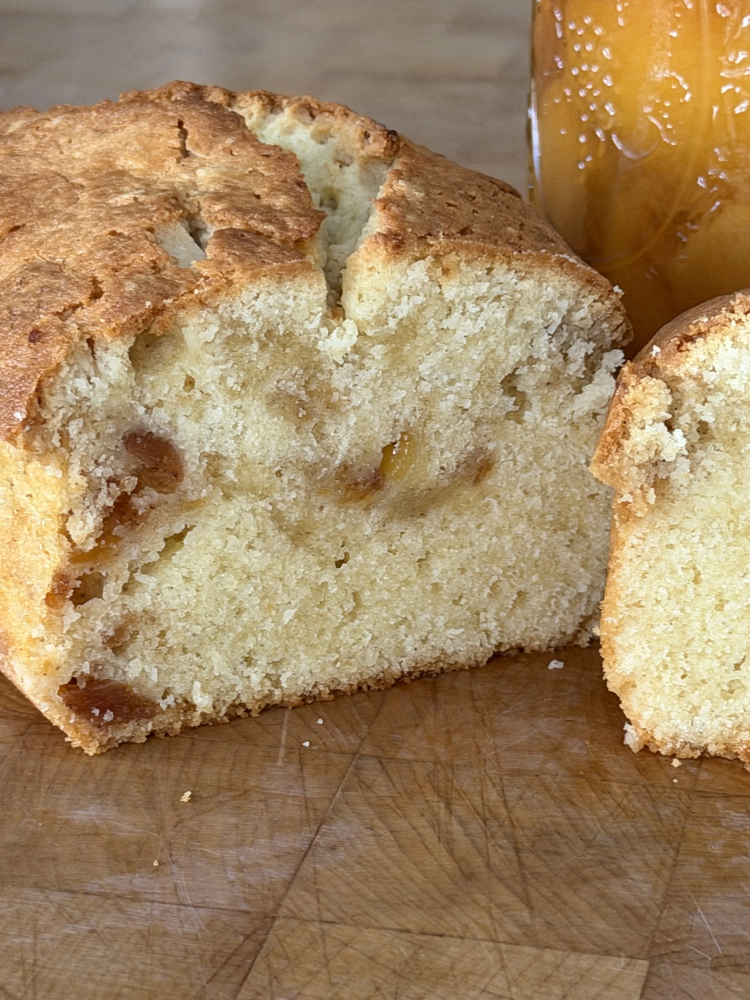 Peach Cobbler Pound Cake