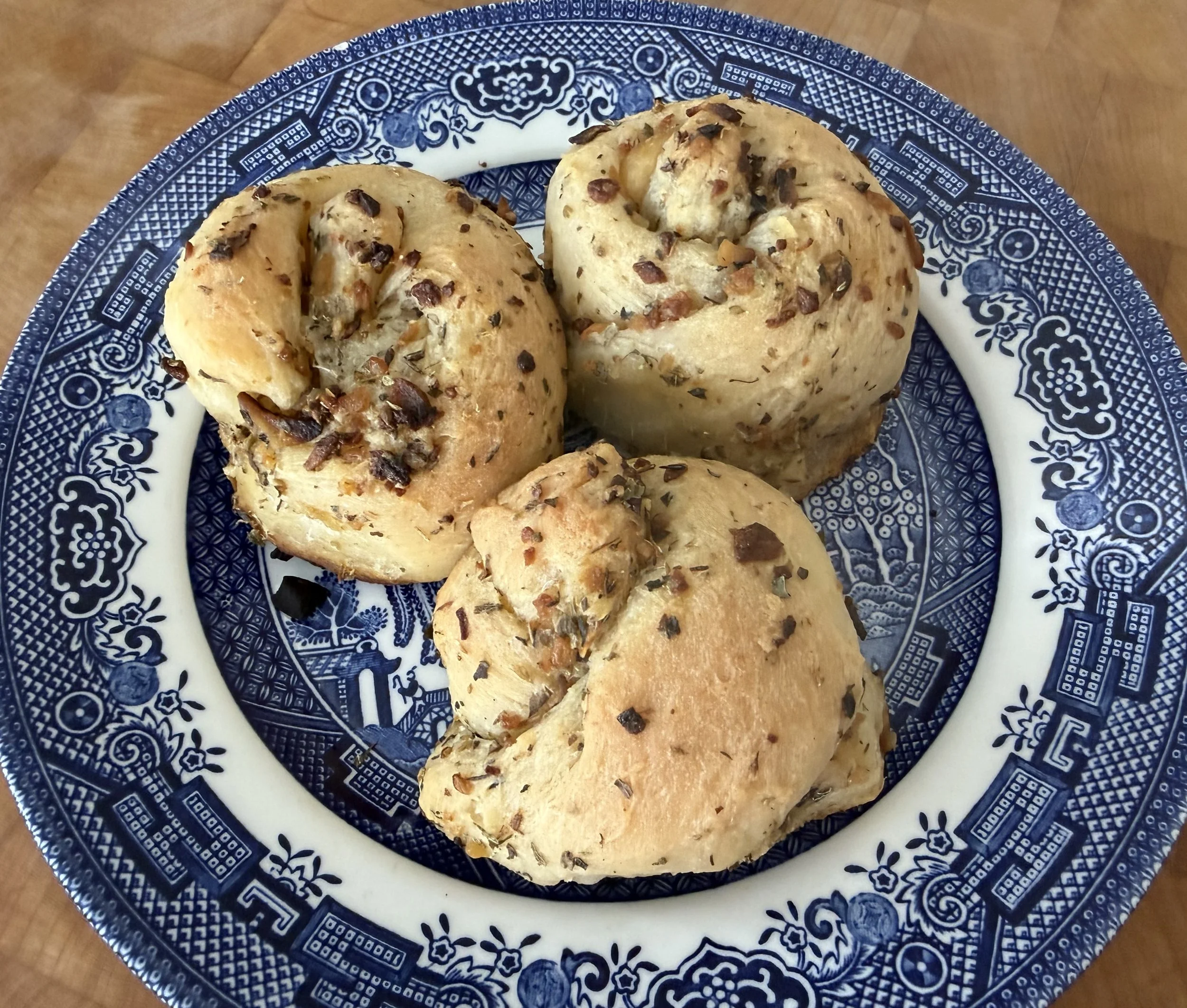 Garlic Herb Sourdough Knots