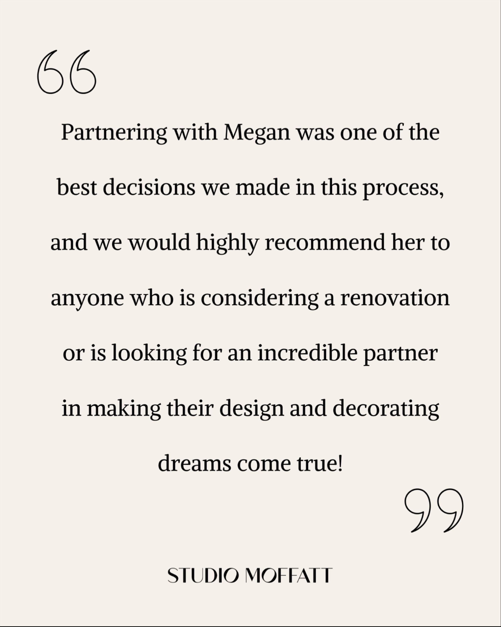 Kind words from our client 🤍