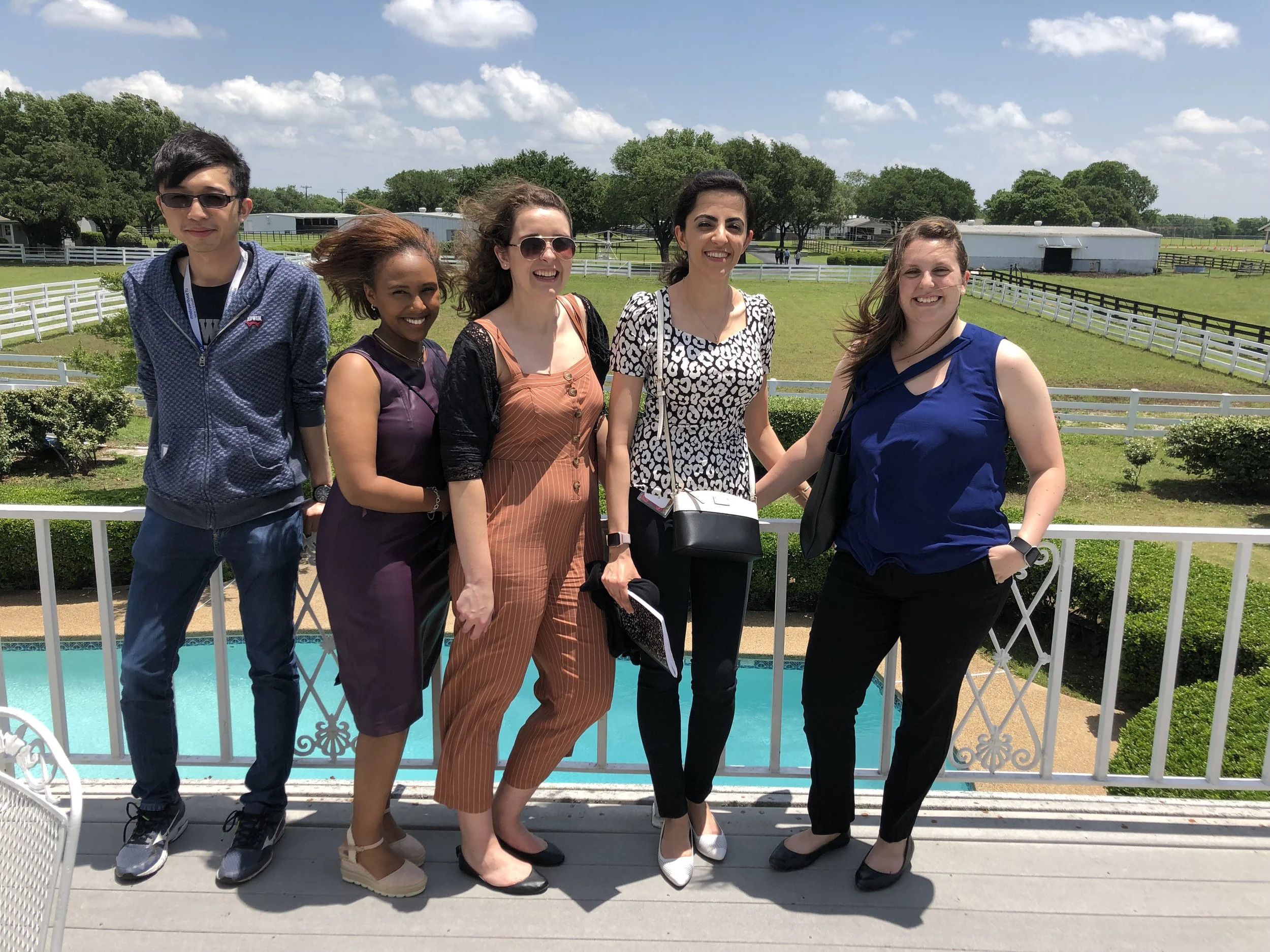 It was a beautiful (and windy) day!