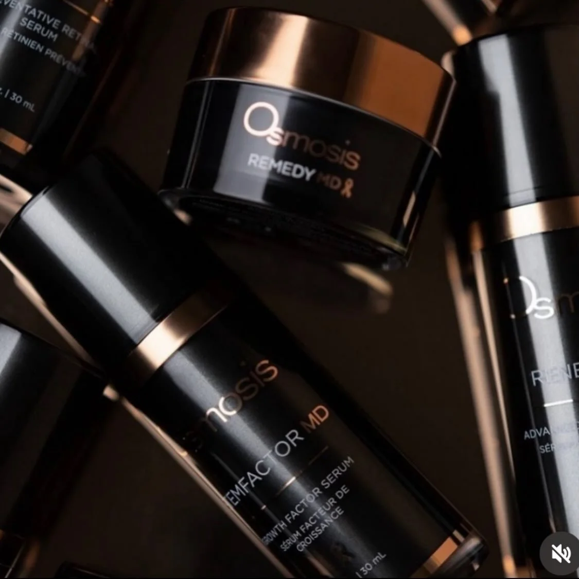 Osmosis MD - Our most powerful medical grade skincare 🖤 

✨ Why we love Osmosis MD:
-Uses pharmaceutical-grade ingredients for clinically proven results.
Strengthens and heals the skin barrier (instead of stripping it!)
-Targets root causes like inf