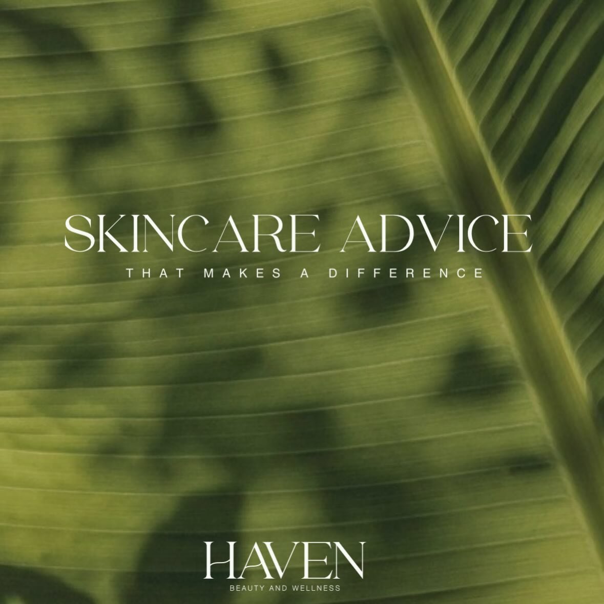 Transform your skincare routine with personalized advice! We&rsquo;re here to help, book your complimentary skin consultation today 🤍 www.havenbeautyandwellness.co.nz