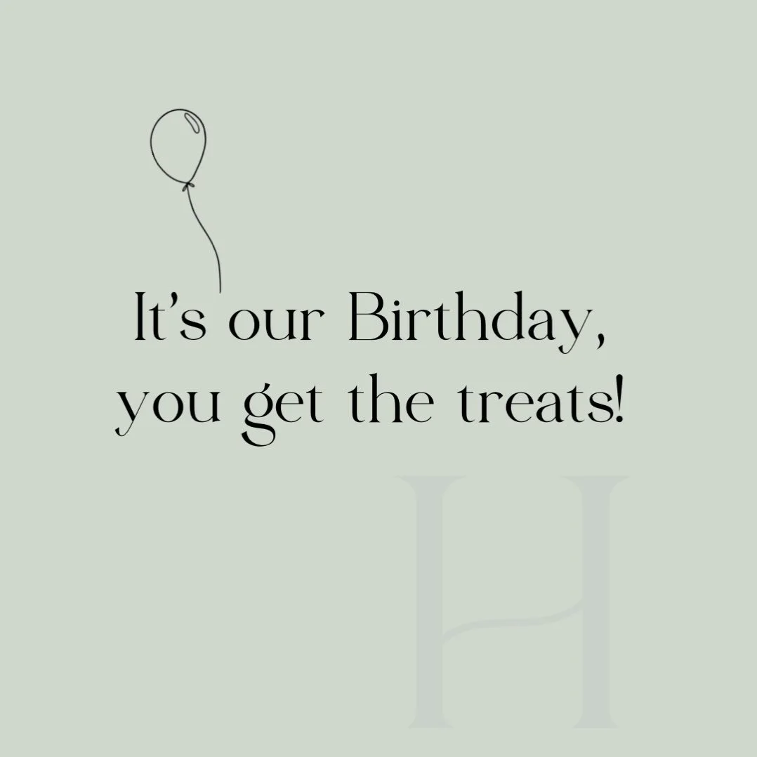 Today we celebrate four amazing years in business! 🎉 and to celebrate we have exciting treats just for you! Enjoy 15% off ALL retail &amp; skincare products purchased in-store and online. If you&rsquo;re shopping online, simply use the code BIRTHDAY