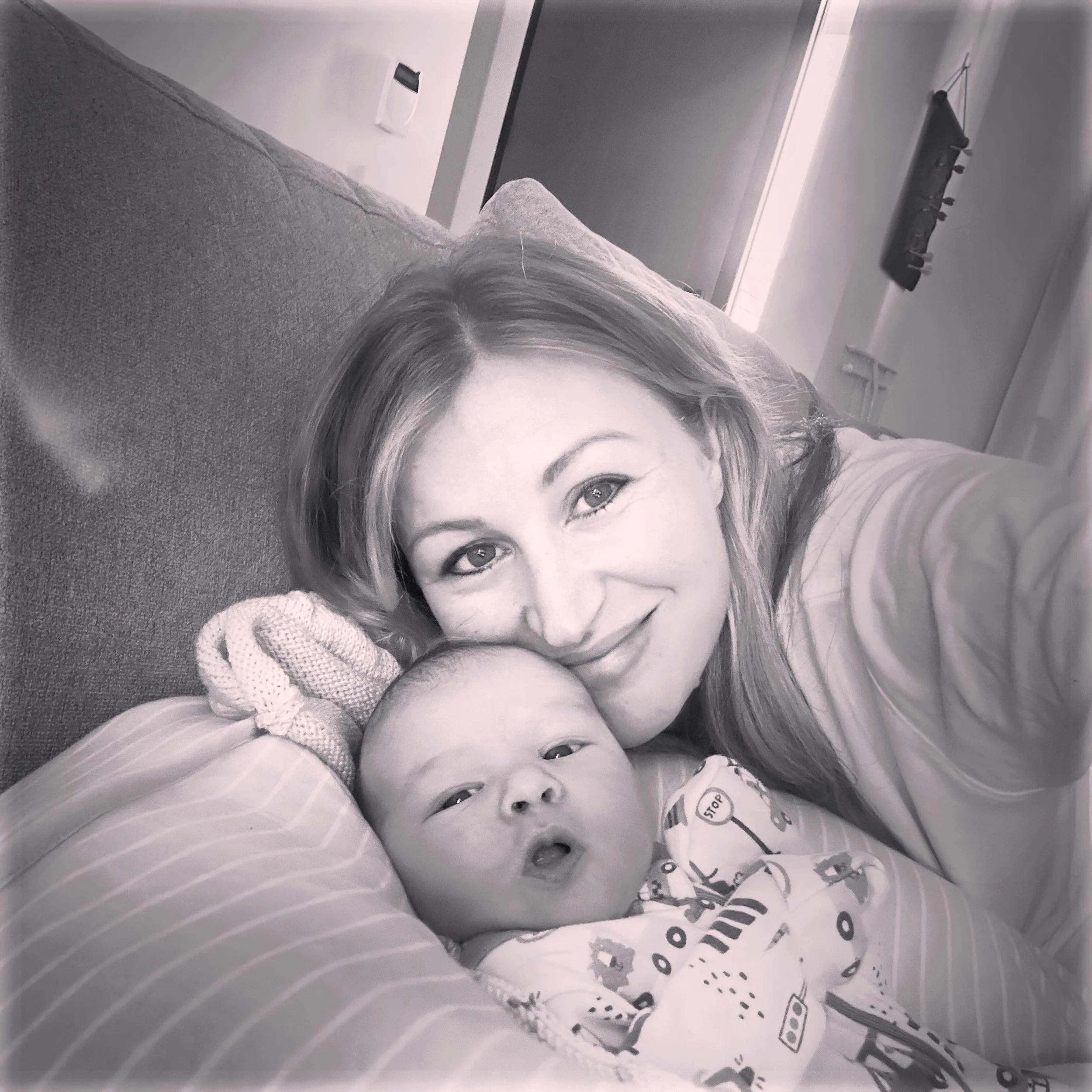 Last week Tanika welcomed her little boy Nico into the world 💙 he is one happy boy and Tanika is adjusting to motherhood 🥰