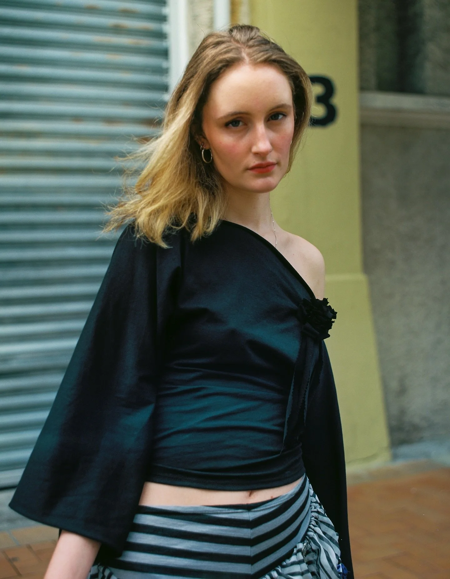 Rosa in the Rosette top in black &lt;3 

Photo by @maxballoch