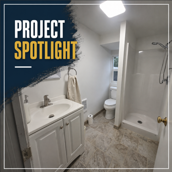 Project Spotlight: Small Footprint, Big Upgrade- A Full Bathroom Addition