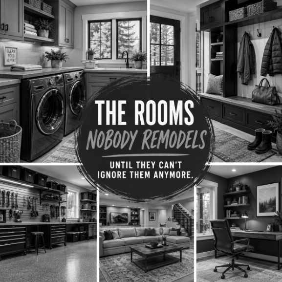 The Rooms Nobody Remodels — Until They Can’t Ignore Them Anymore