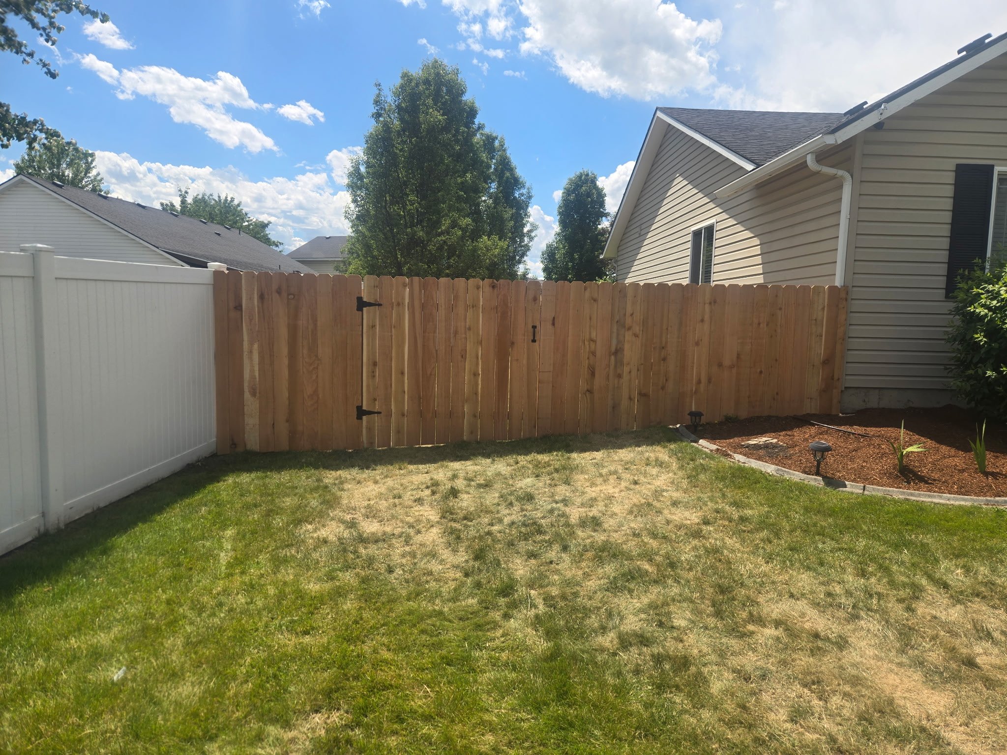 Summer Project Spotlight: Cedar Fence &amp; Landscape Upgrade