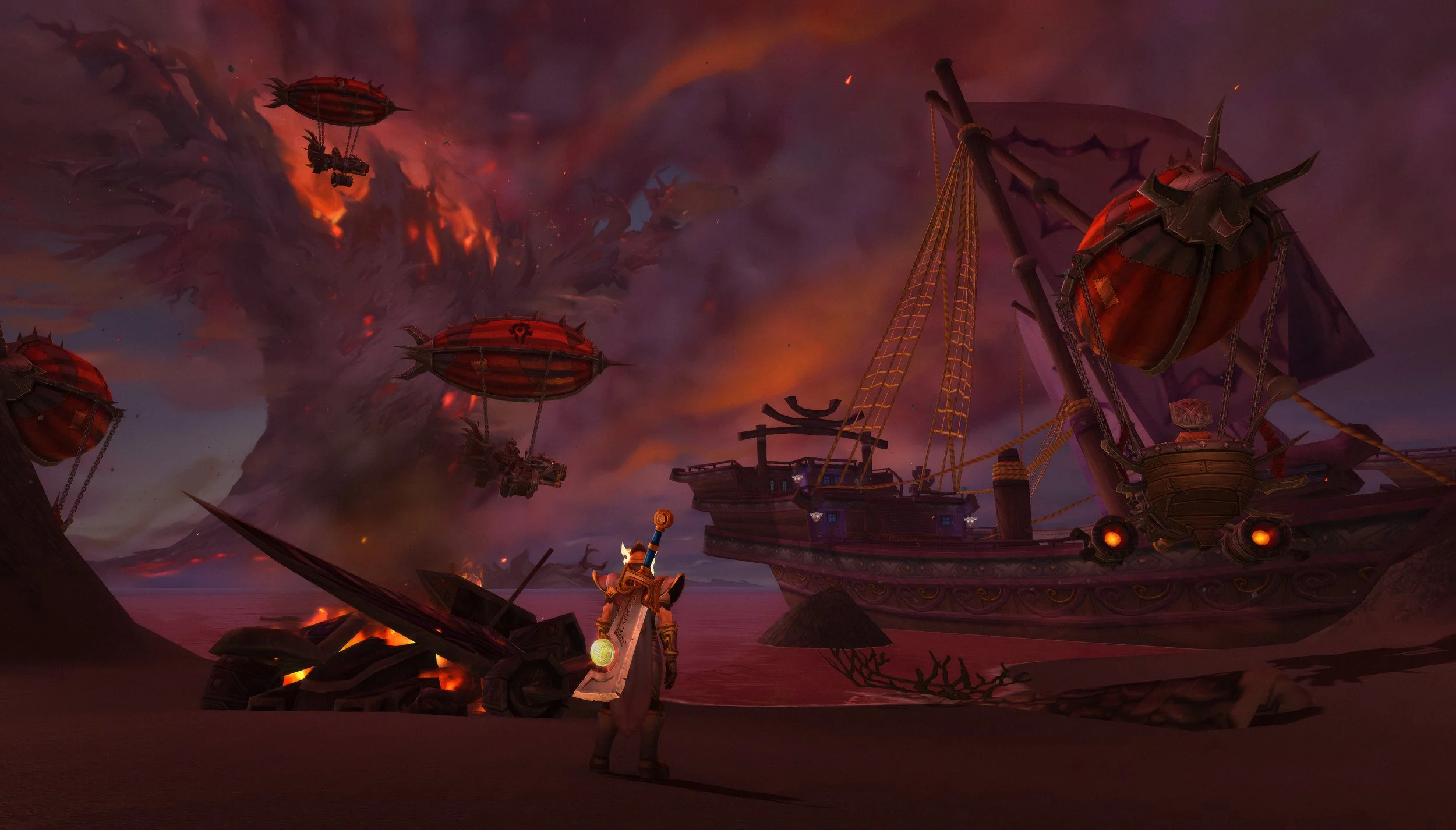 The Burning of Teldrassil