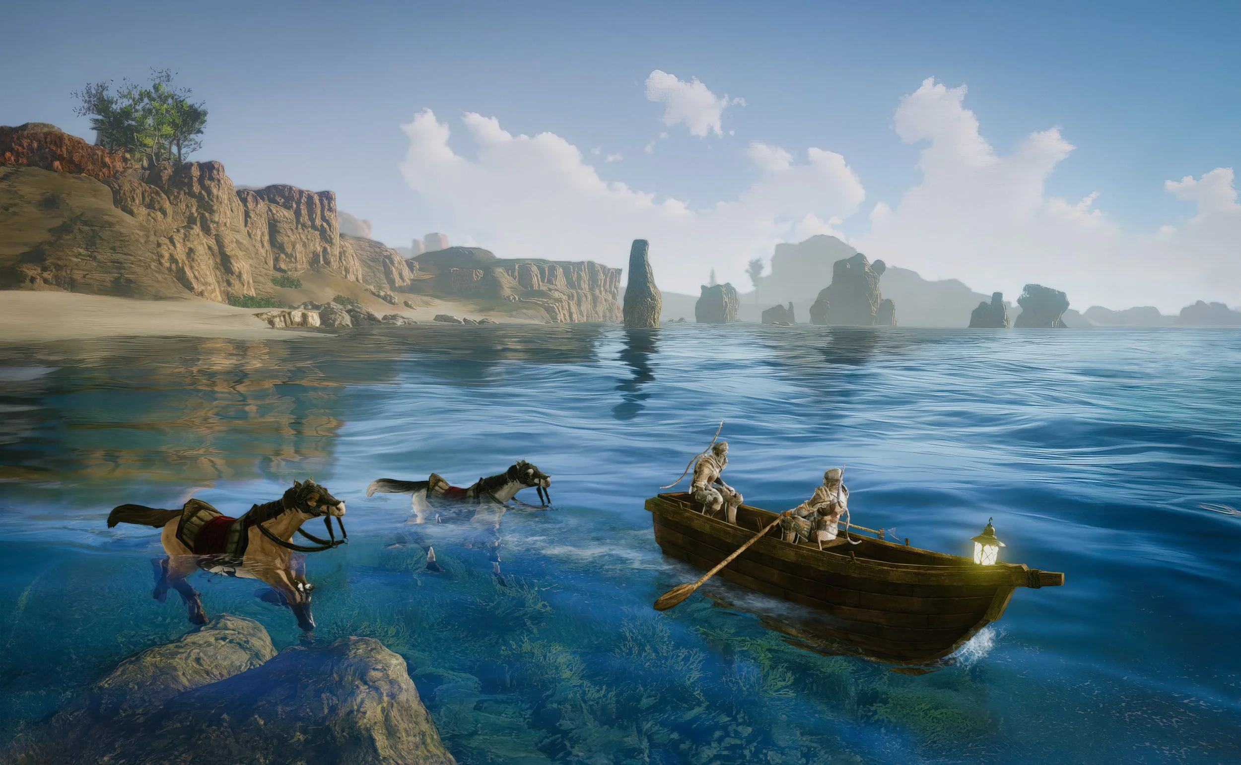 Fishing Off Dewstone Plains