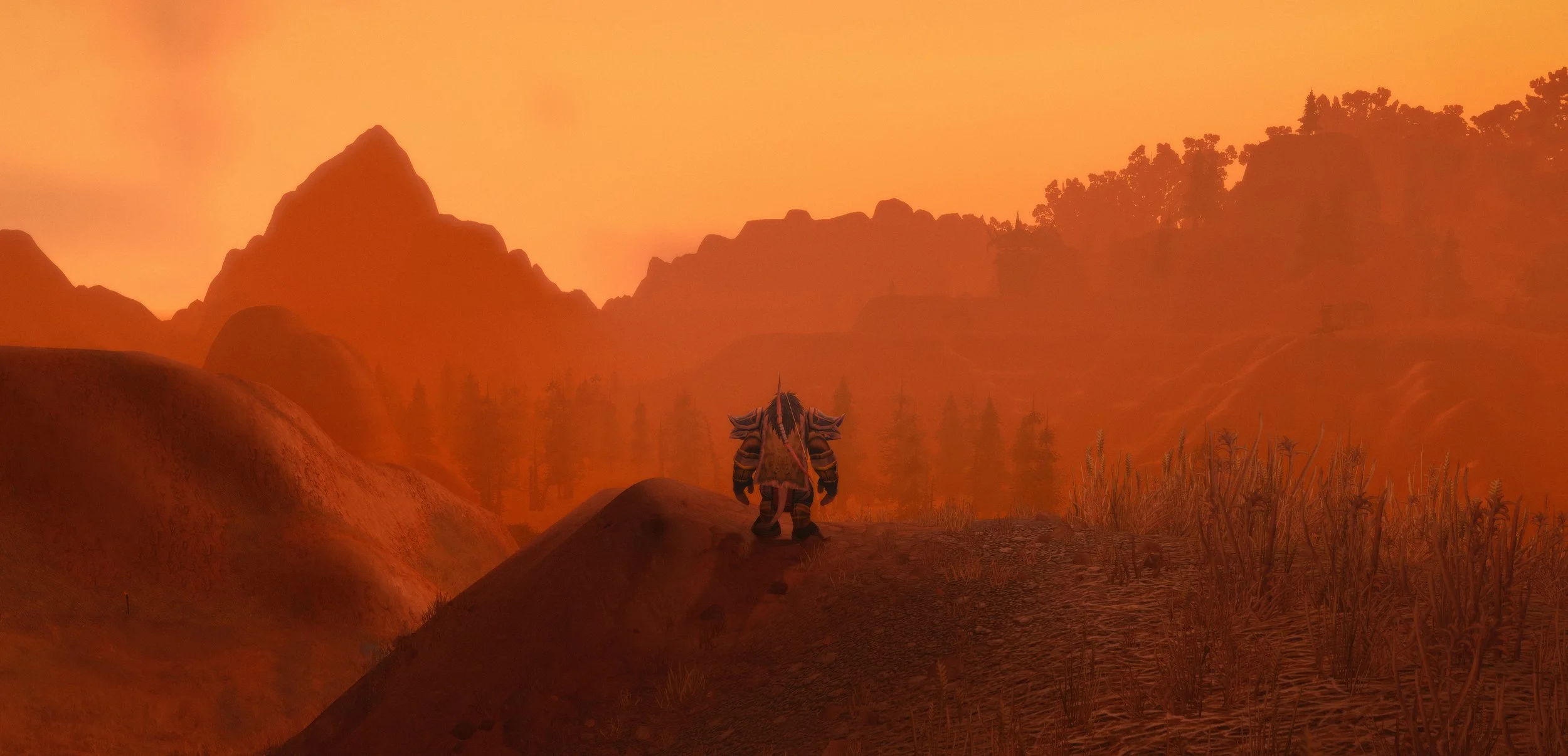 Hiking on Dreadmist Peak