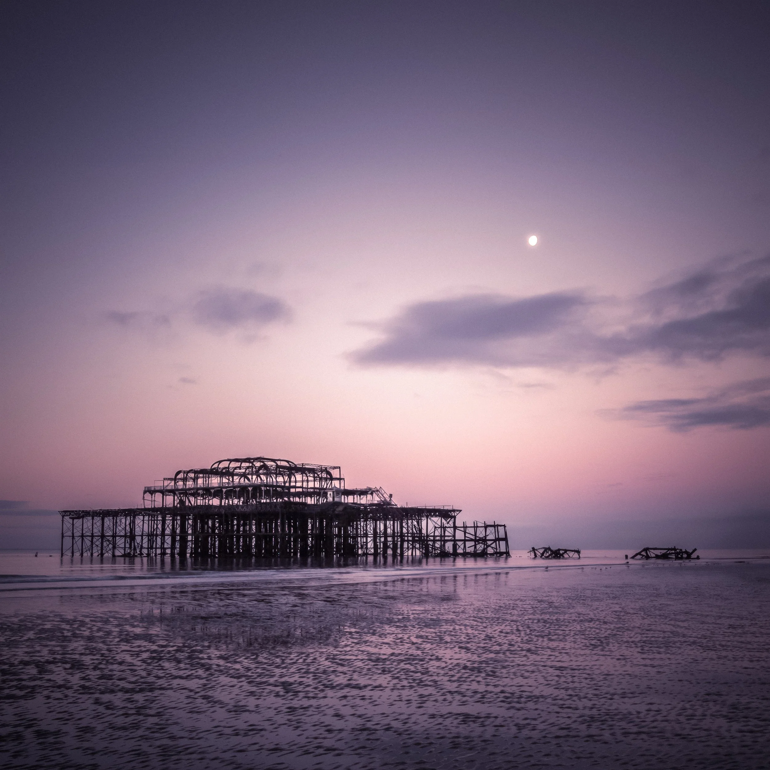 Old West Pier, Brighton