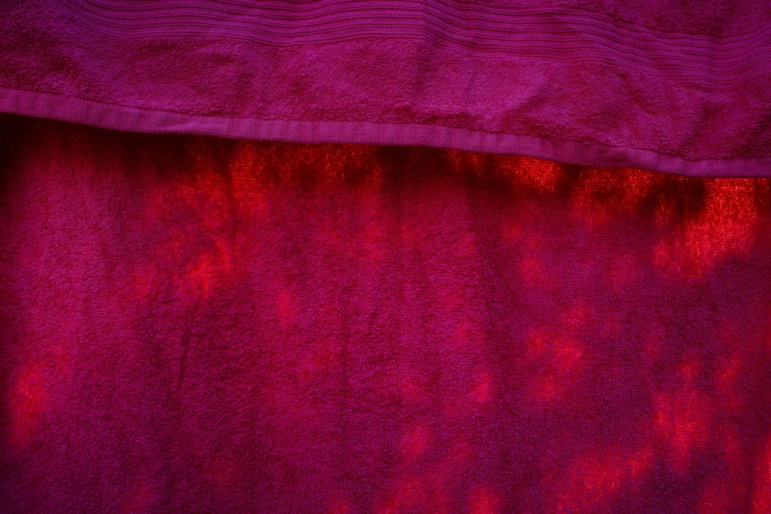 Sunlight on Pink Towel
