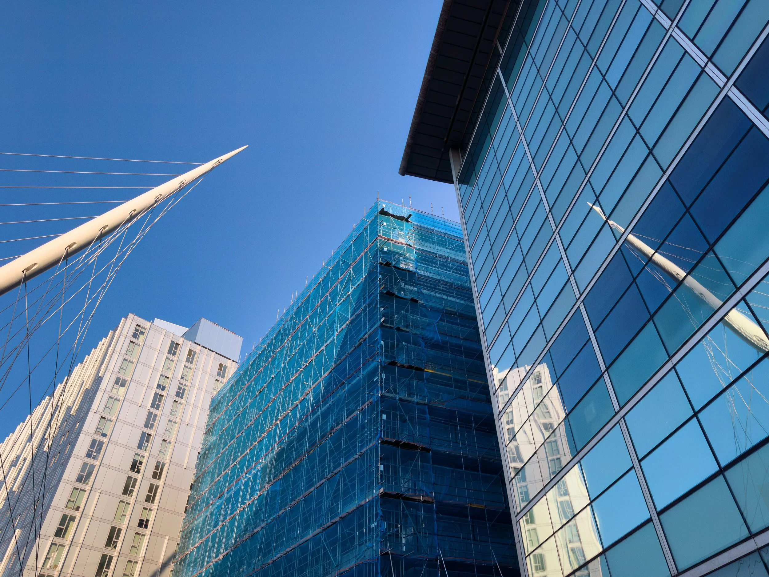 Strolling in Spinningfields