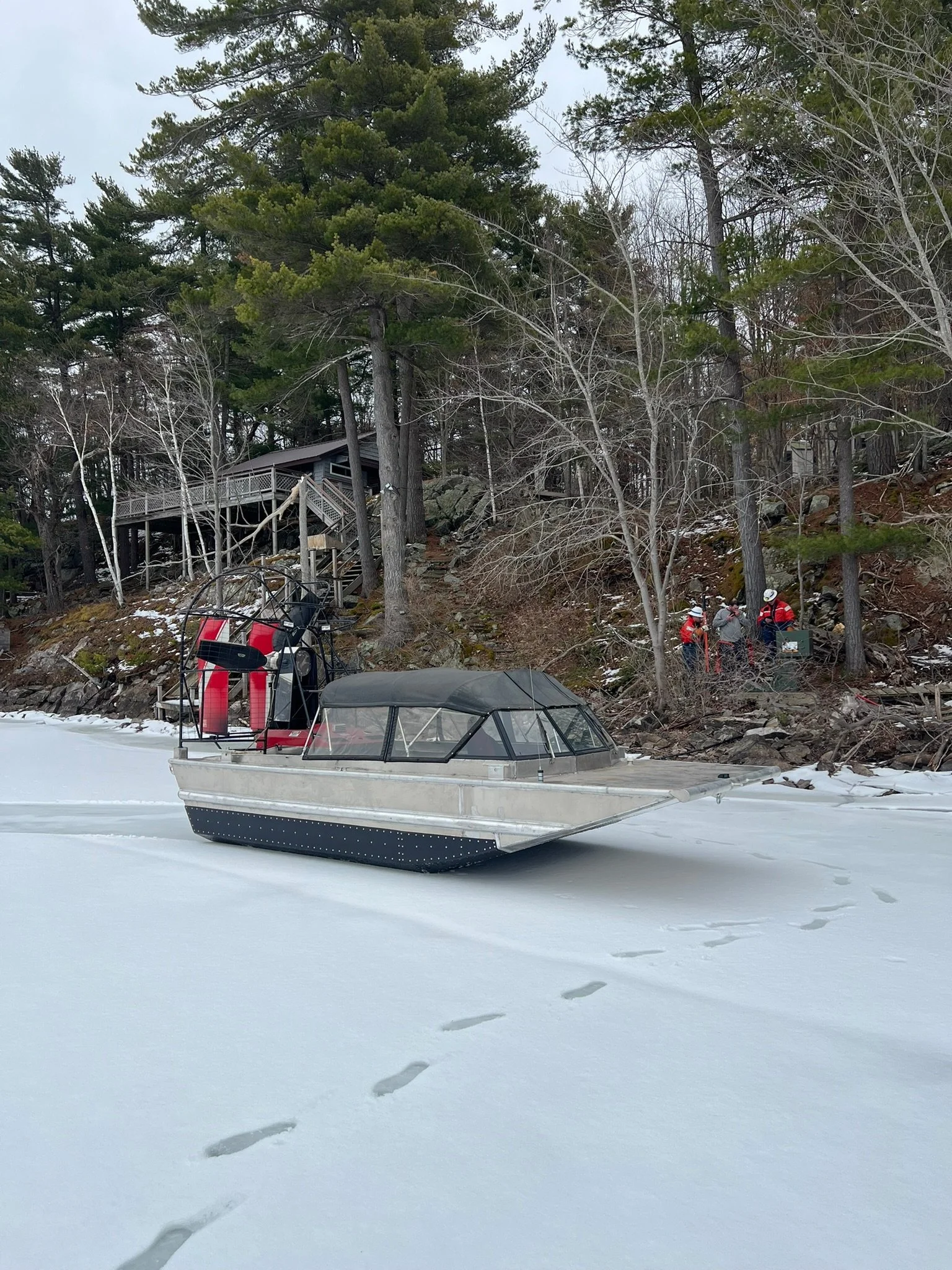 Air ice boat