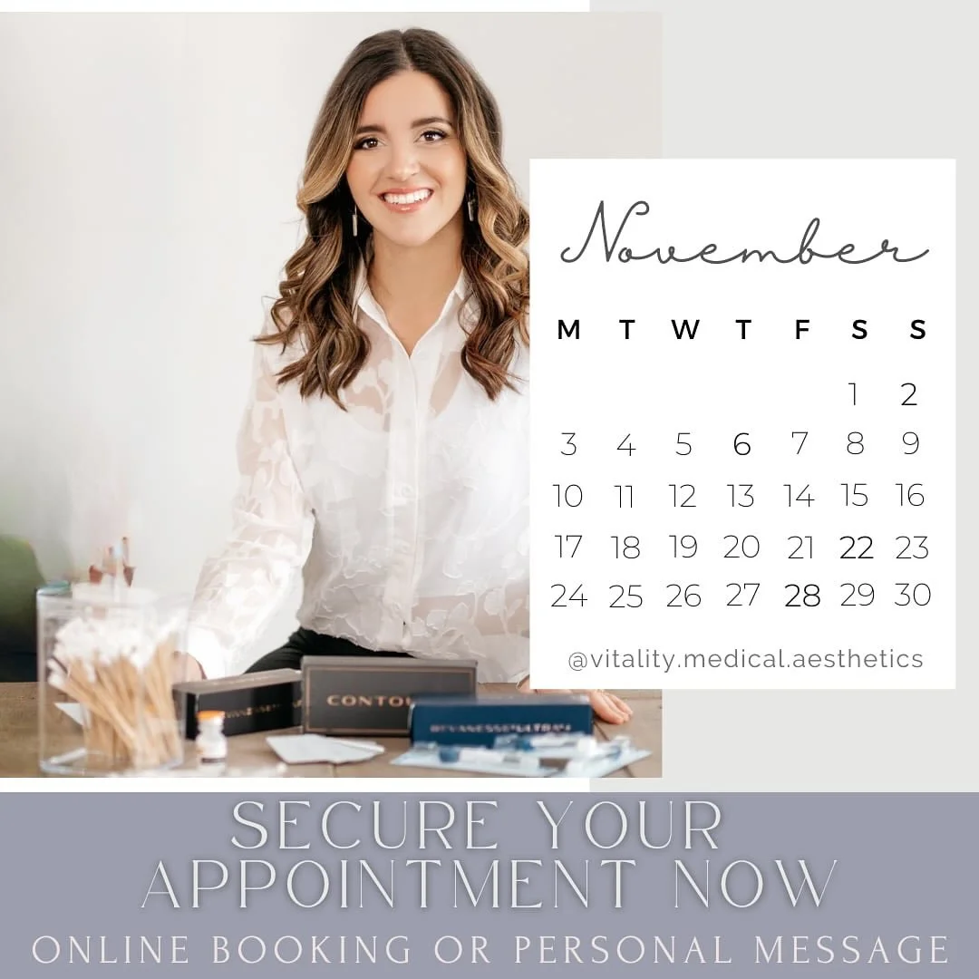 We&rsquo;ve opened up as much availability as we can to accommodate your busy season! We can&rsquo;t wait to see you for your pre-holiday glow up ✨