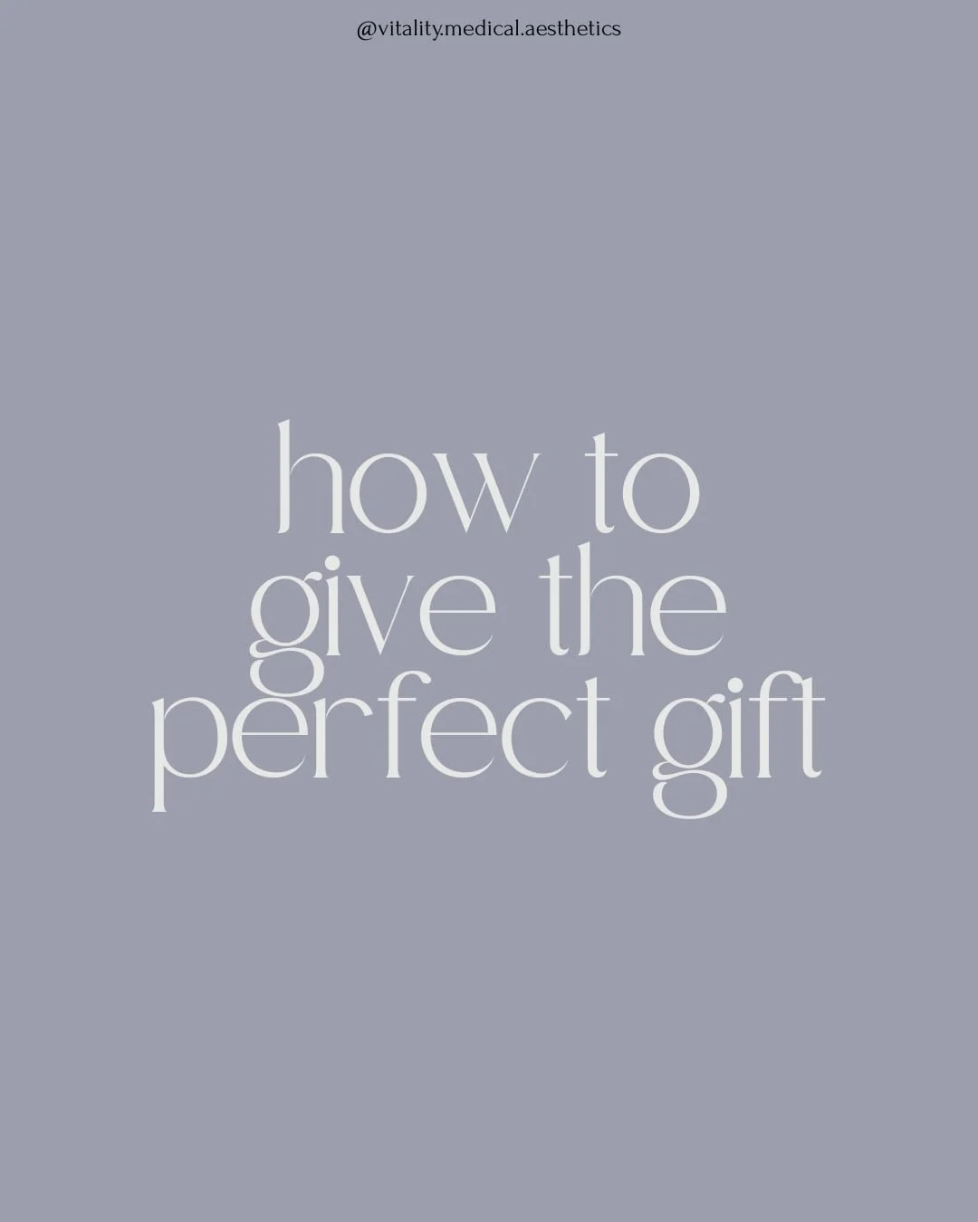 Stuck on what to get your loved ones? Looking for a meaningful gift? Give the gift of confidence and relaxation!
-
DM for details