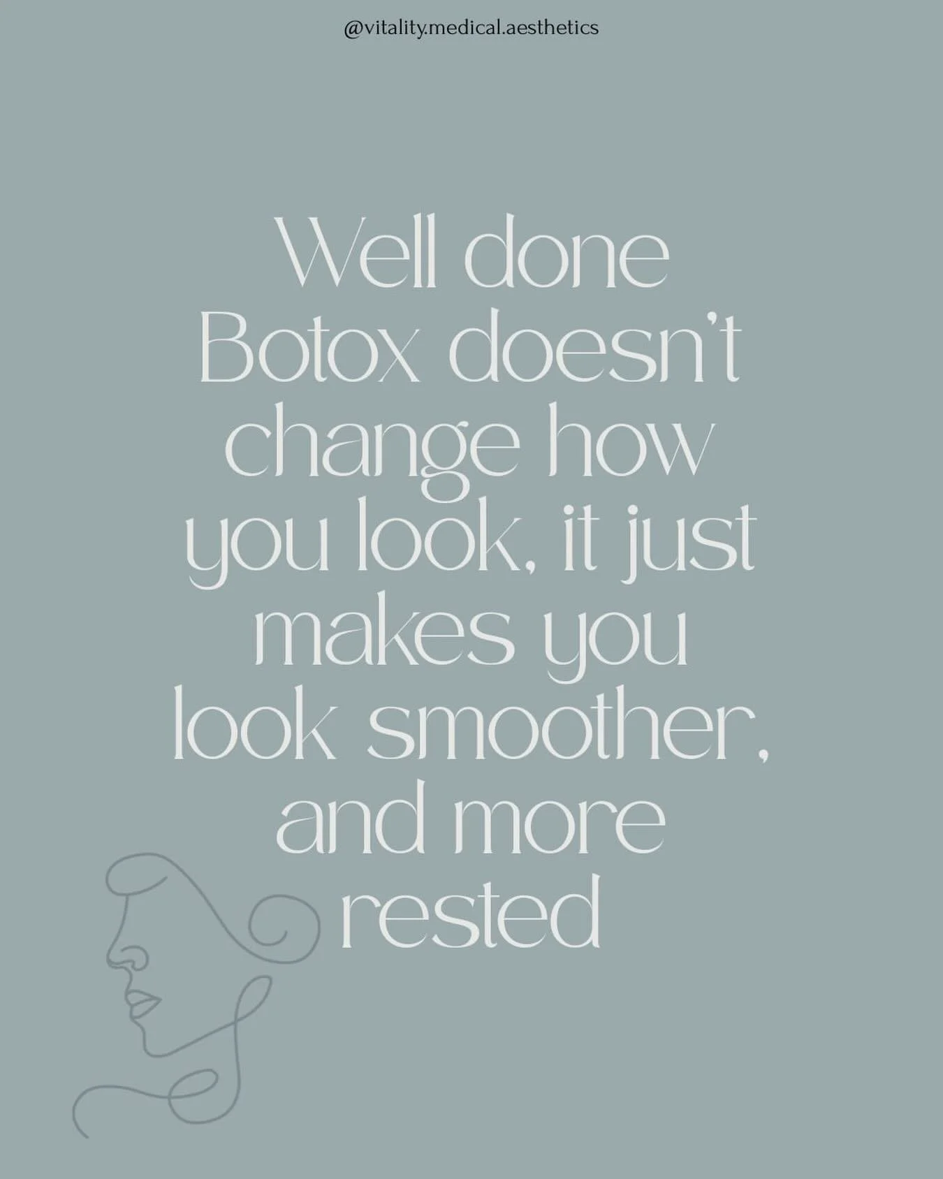 I can&rsquo;t tell you how often I have this conversation. My goal is never to freeze your whole face and leave you feeling overdone. I want you leaving feeling refreshed, confident and relaxed!