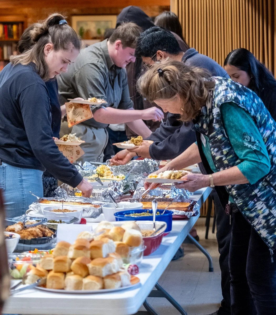 🦃 Photo Album: Community Thanksgiving Dinner with Mars Hill University 