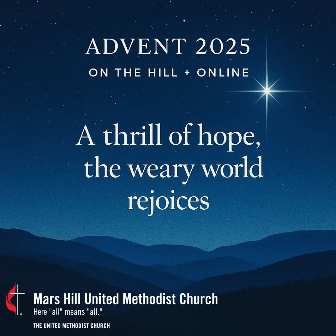 ✨ Our Advent + Christmas 2025 schedule is live! ✨

Make plans now to celebrate a season of Hope, Peace, Joy, and Love with us. 💫

🌟Find service times, special events, and ways to prepare your heart at marshillumcnc.org/christmas.

Welcoming + affir