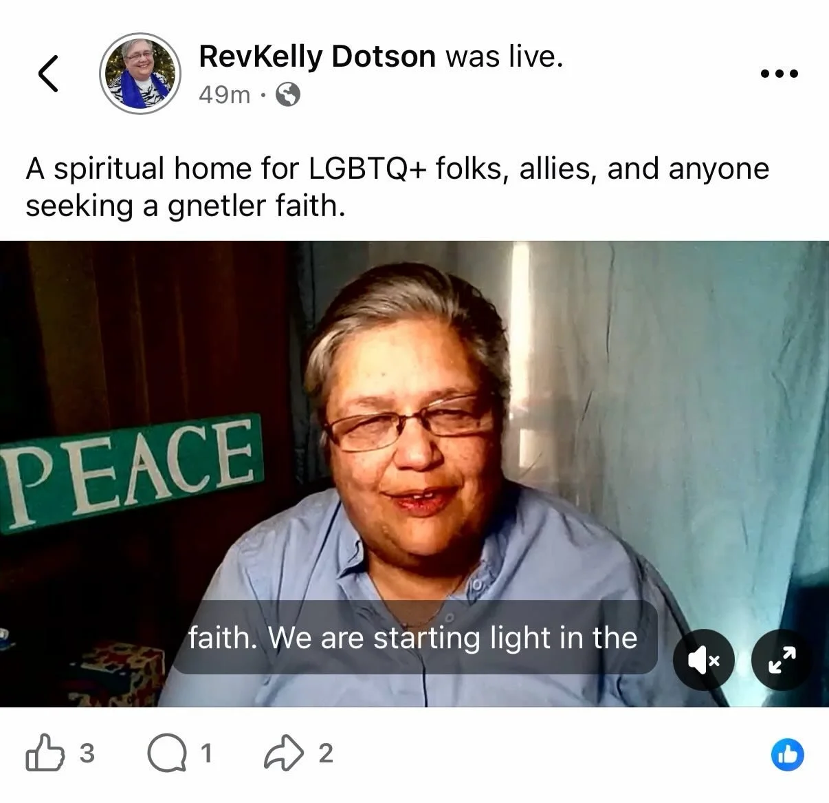 This Advent, you&rsquo;re invited to begin your day with a few moments of light, hope, and grounding. Pastor Kelly will be offering &ldquo;Light in the Margins&rdquo; Advent reflections Monday throughSaturday at 8:45 am, beginning December 1, on her 