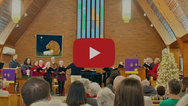 🎼Dr. Joel Reed and the Southern Appalachian Chamber Singers cordially invite you to watch a recording from Saturday, featuring a concert of sacred music, including seasonal music, presented in our sanctuary.

Members of our congregation sing with th