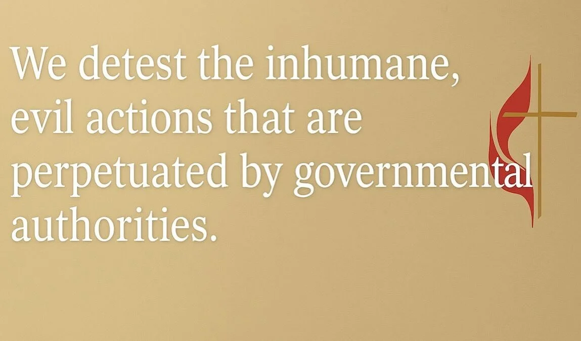 United Methodist Church Bishops Condemn Violence in Minnesota

In recent days, events in Minnesota and beyond have caused deep grief, concern, and alarm across our connection.

🔗 umcjustice.org 

#beumc #umc #unitedmethodistchurch #loveyourneighbor