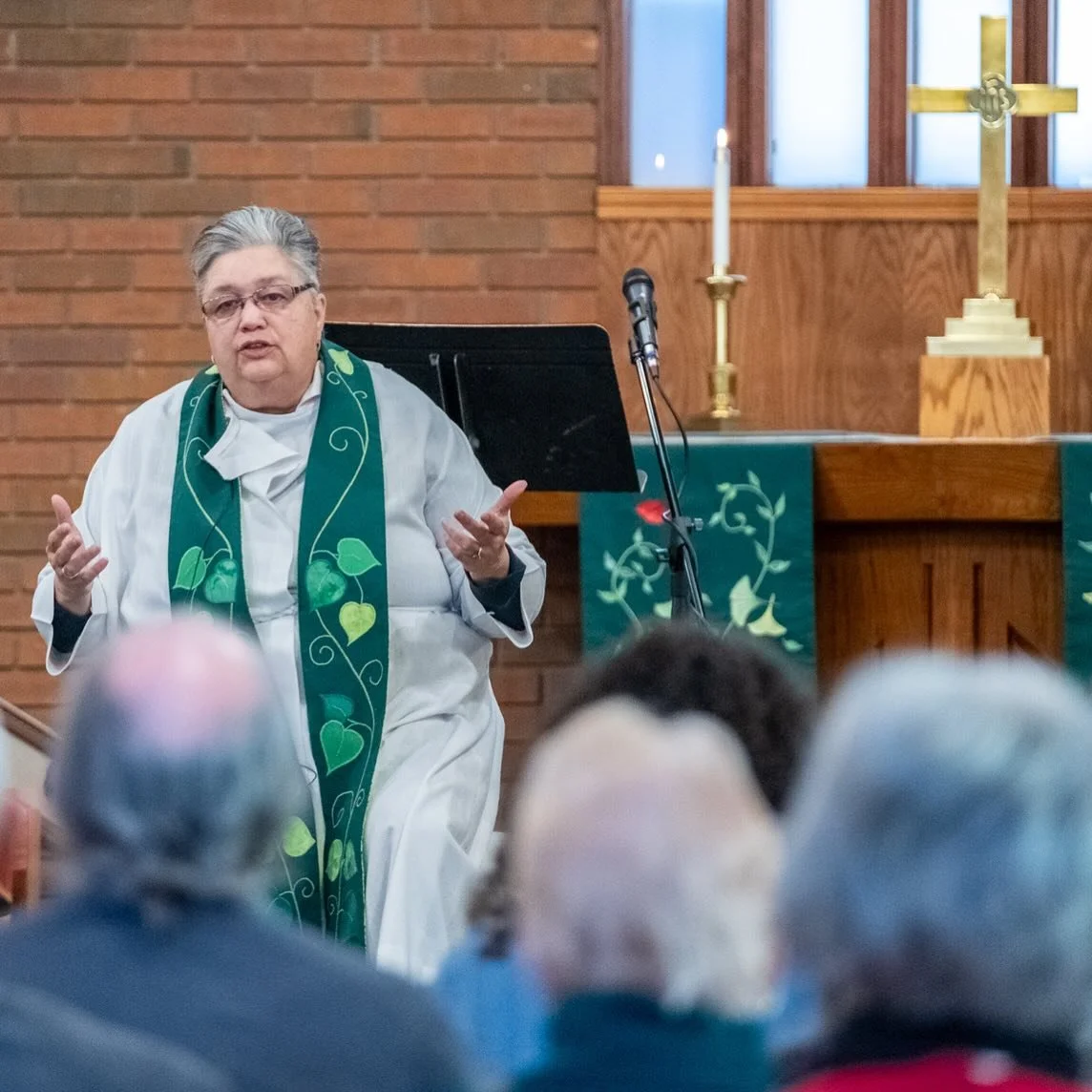 ⛰️On the mountain, the disciples see Jesus shining with the light of God. It&rsquo;s beautiful and overwhelming, and Peter wants to stay there.

But Jesus leads them back down into the valley, into a world filled with fear, injustice and division. Th