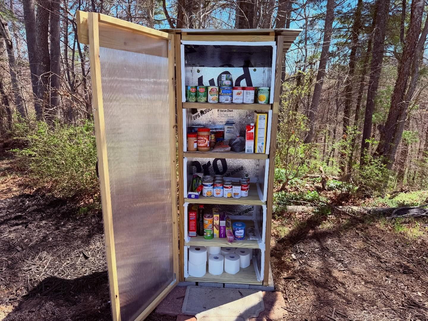 ❤️The Little Free Food Pantry at Mars Hill United Methodist Church has been expanded and is now open to serve our neighbors. 

What began in 2022 with local Girl Scouts, who used cookie sale funds to help stock the very first pantry, has grown into a