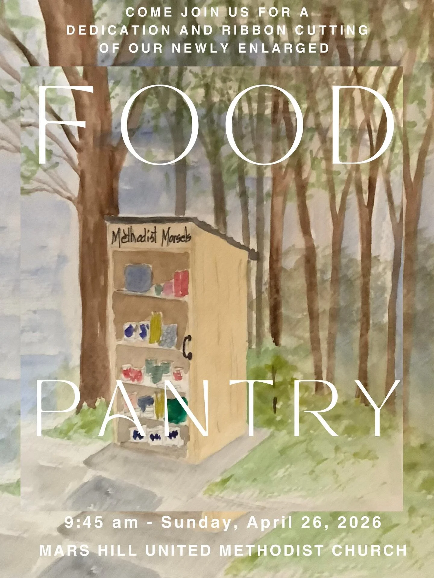 🥫What started as a simple act of care is now serving our community every single day 💛

Join us as we celebrate the expansion of the Little Free Food Pantry at Mars Hill United Methodist Church, made possible by our incredible community and partners