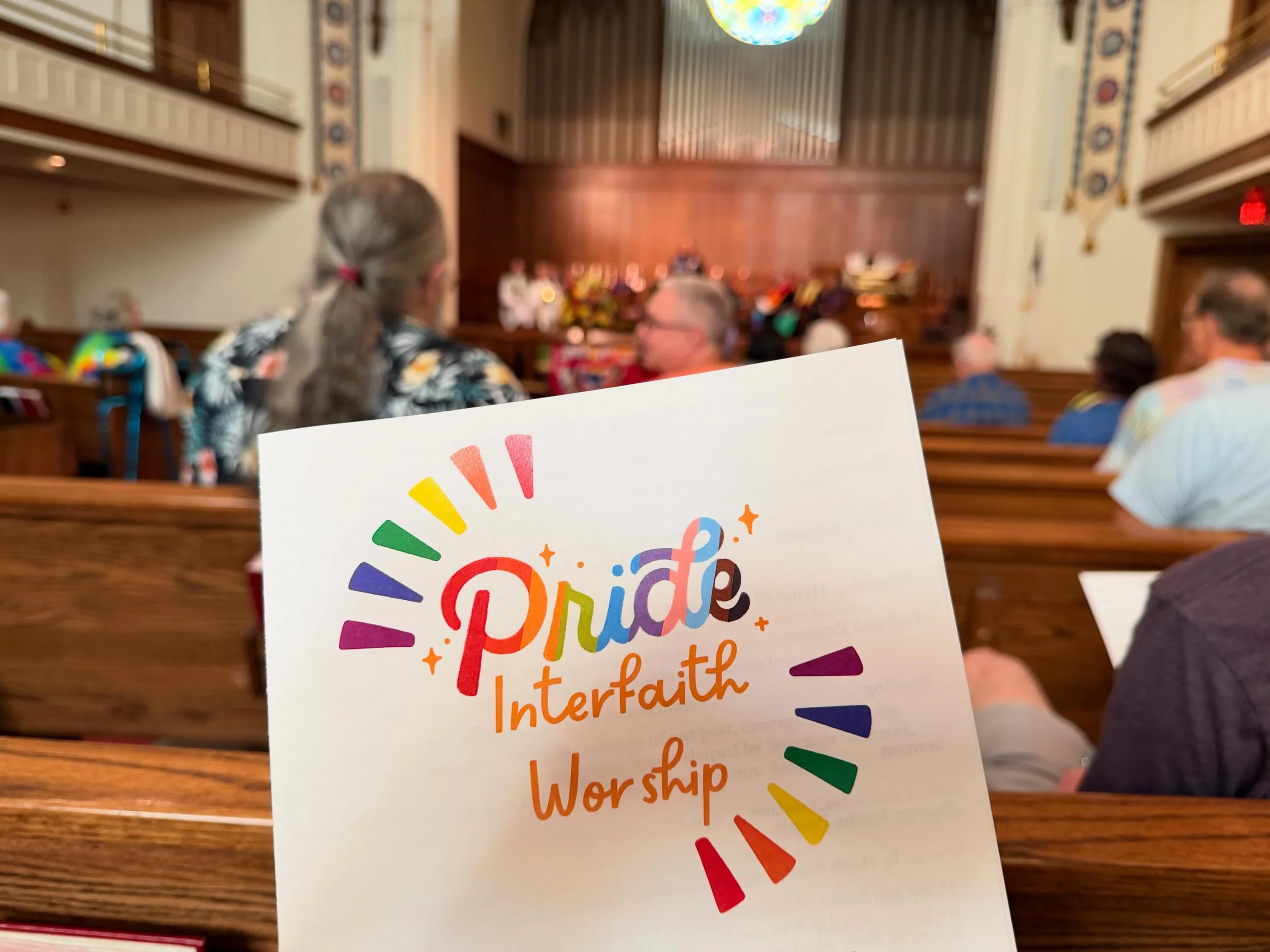 We&rsquo;ve saved a seat for you on Saturday. 

Before the Blue Ridge Pride Festival begins, we&rsquo;ll gather with faith communities from across our region for worship rooted in love, justice and the sacred worth of every person.

Join us Saturday,
