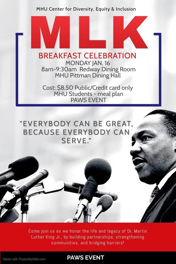 Mars Hill to Honor the Legacy of Rev. Dr. Martin Luther King with Breakfast, Hike on January 16