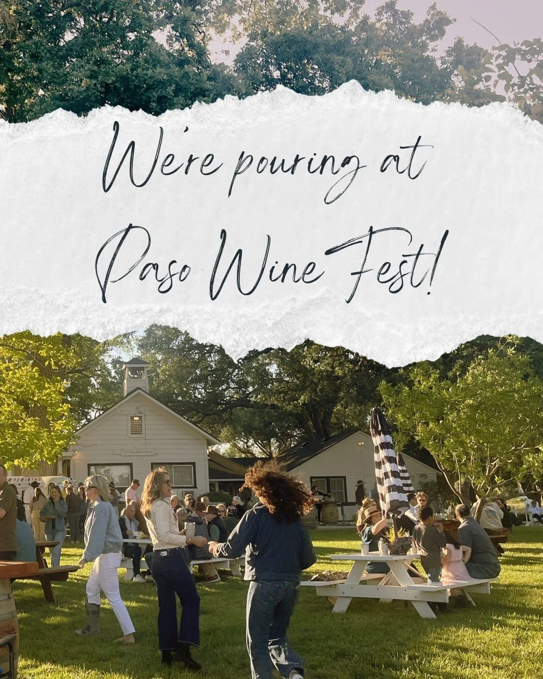 This weekend, make sure to stop by our booth at the Paso Wine Fest.  Come say hi to Drew Phillips and the rest of the team at the event. Tickets are at the link in bio, make sure to use code: PEACHY

#pasowine