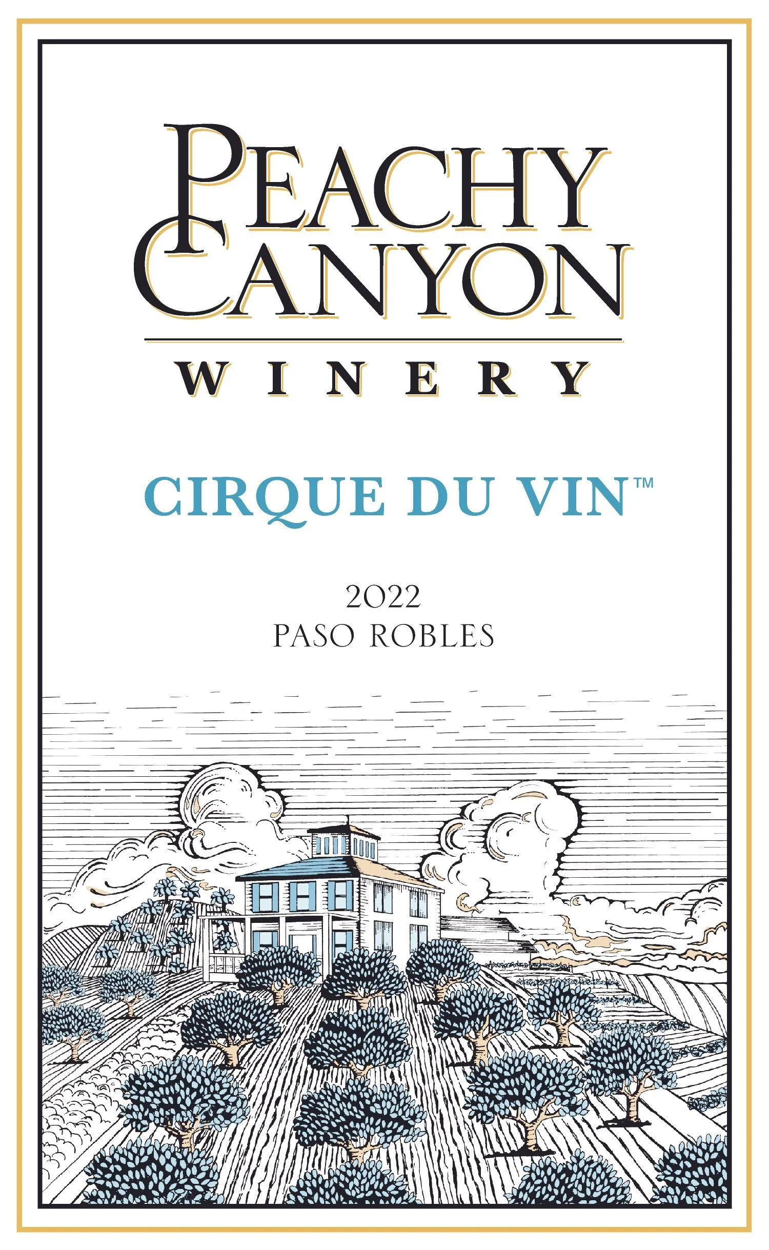 Cirque Du Vin 2022 Front Label