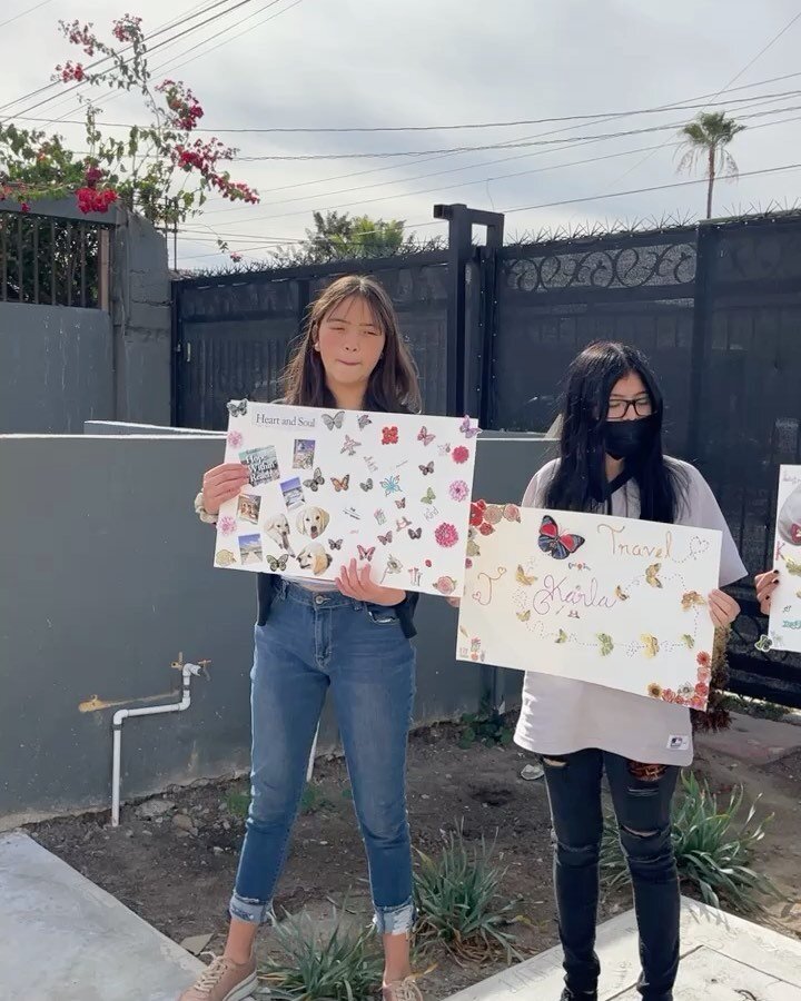 Every month we have an opportunity to take a day trip down to Tijuana, Mexico and minister to orphaned girls there. Today we brought supplies for the girls to make vision boards for their life and we took time to lay hands and pray over them and ask 