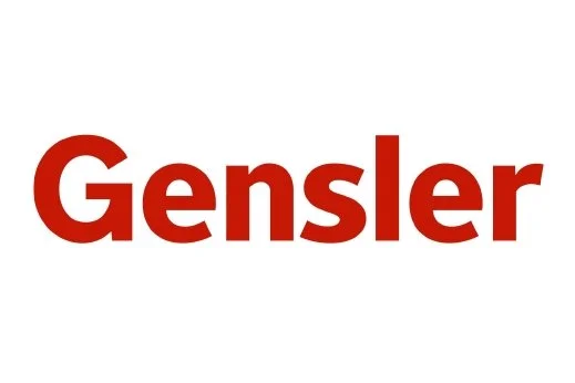 Gensler logo in red text on a white background. recruitment for gensler. architecture recruitment. top recruiter. exclusive recruiter. executive recruitment. montreal, ottawa, vancouver, toronto.