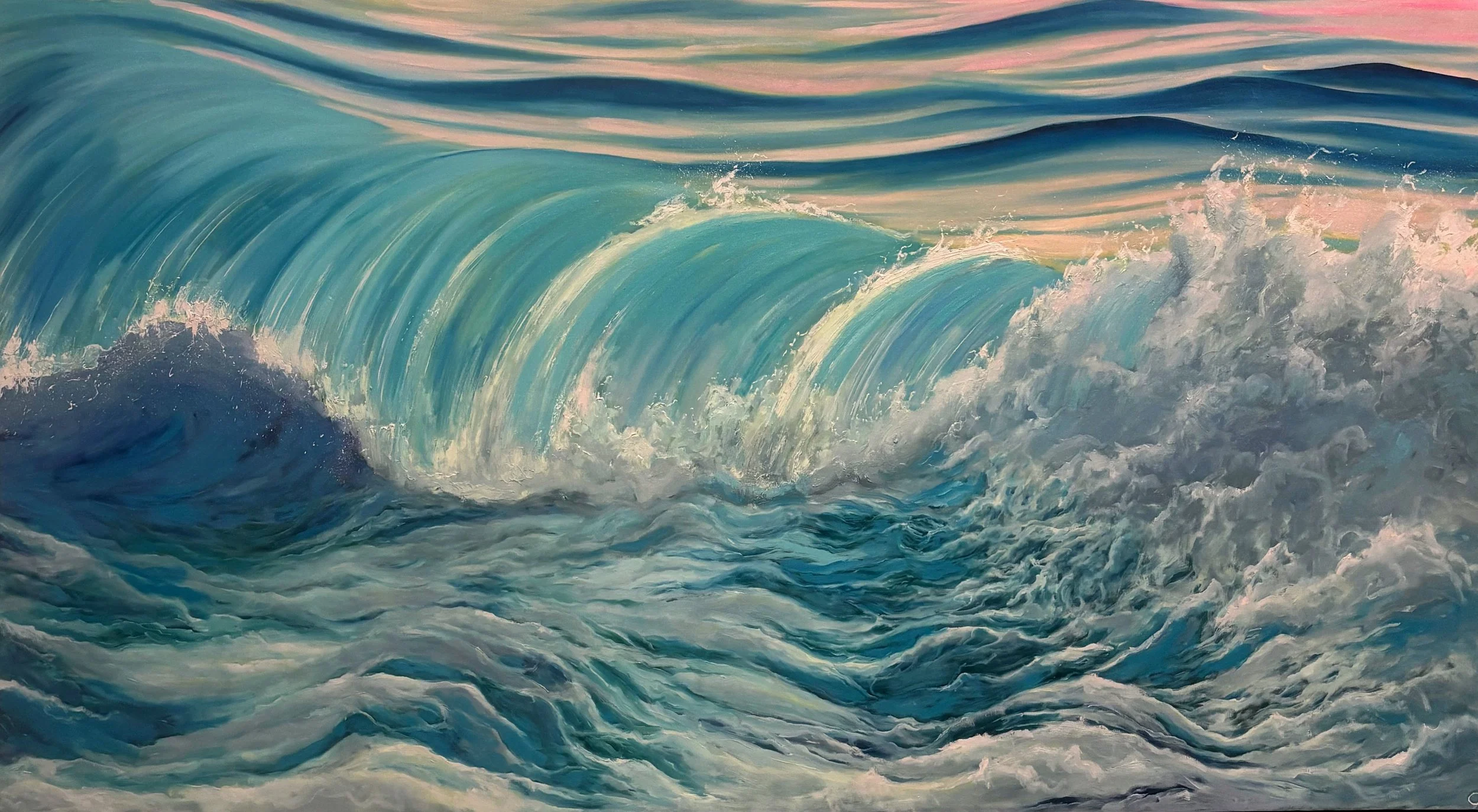 Teal Lovers
Oil on Canvas
40"X 72"
2025
$6,600.00