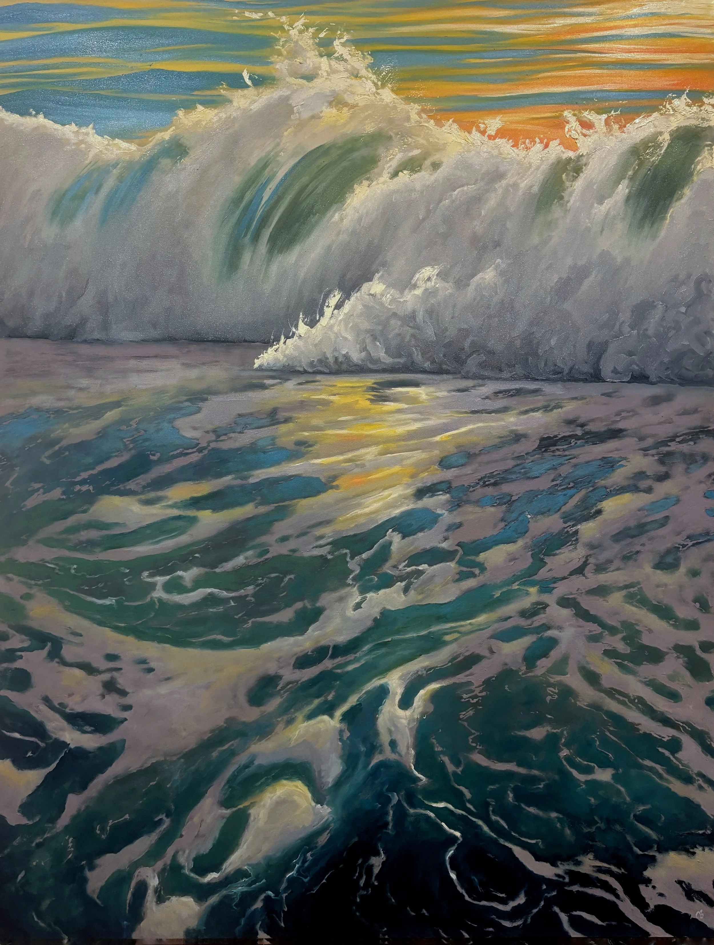 Good Morning Froth
Oil on Canvas
48"X60"
2025
$6,500.00