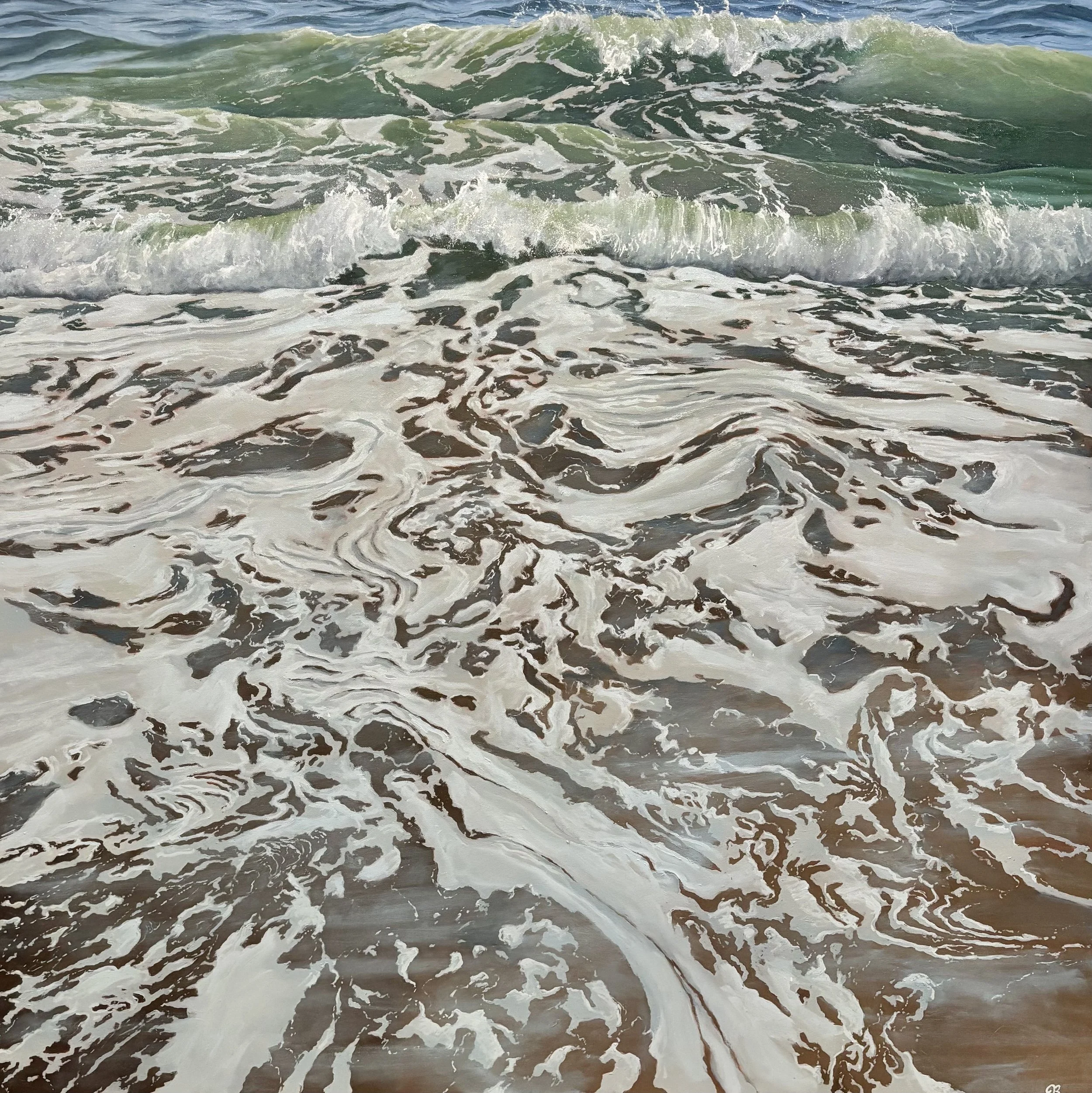 Tides Coming In
Oil on Canvas
48" X 48"
2025
Private Collection