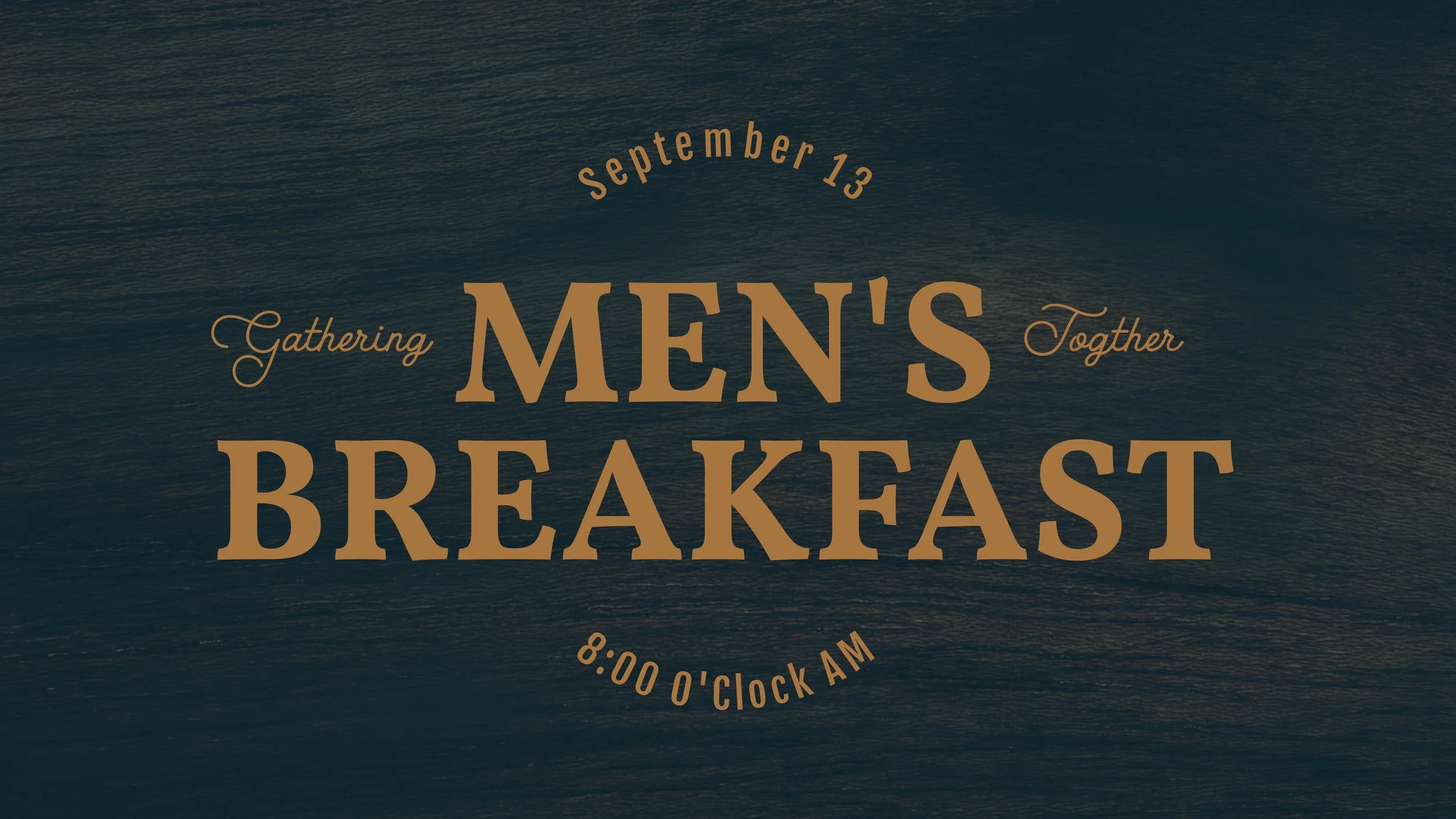 Men's Breakfast
