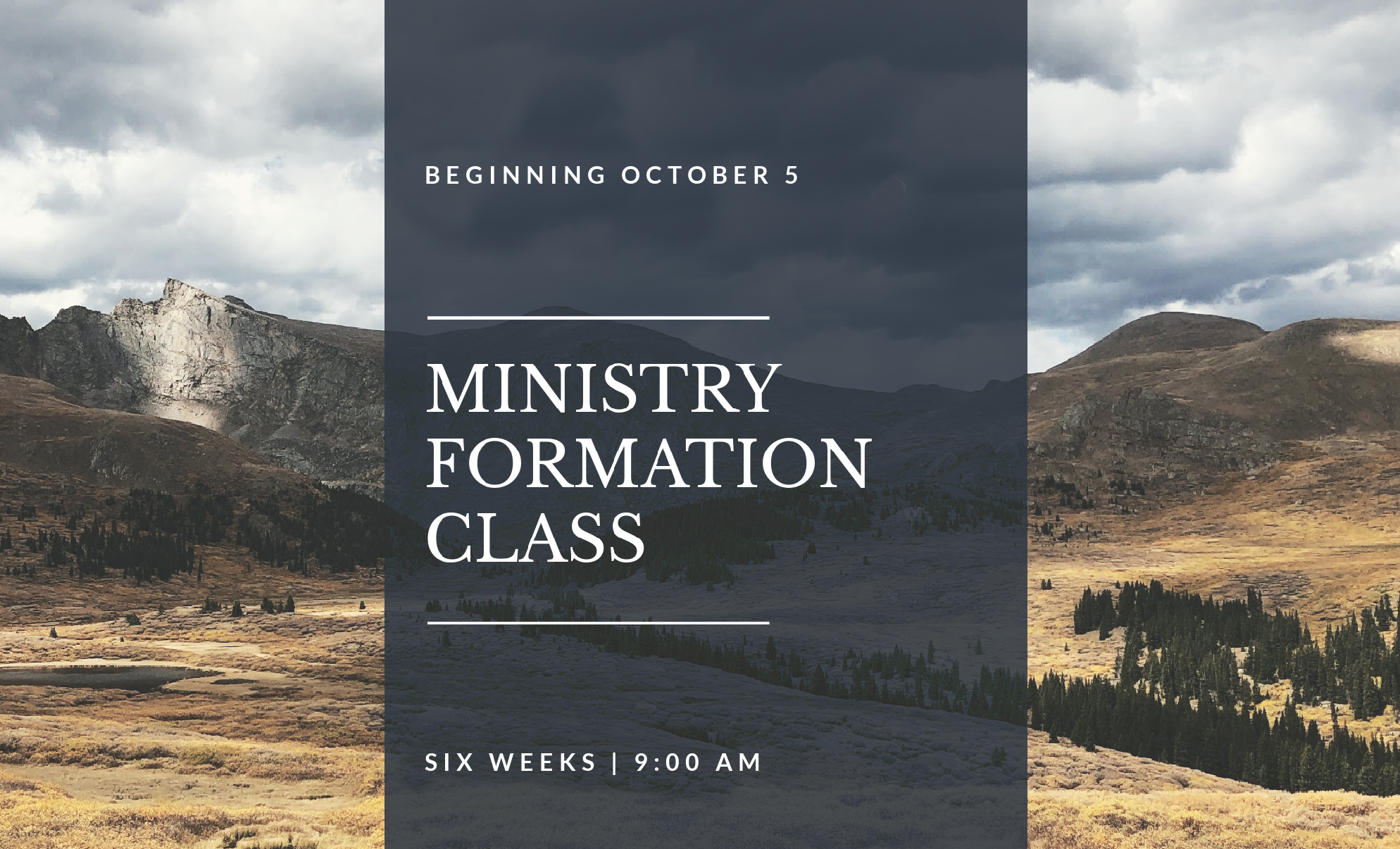 Ministry Formation