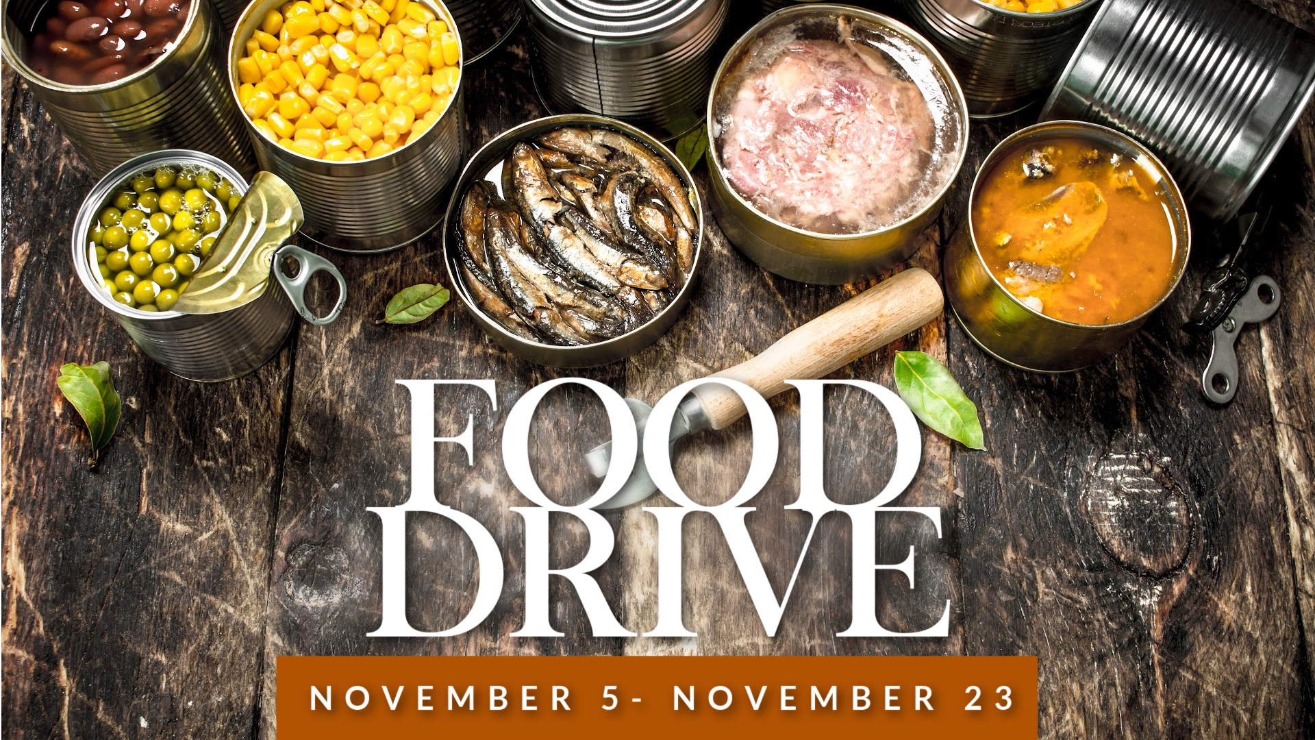 Food Drive for the Backpack Society